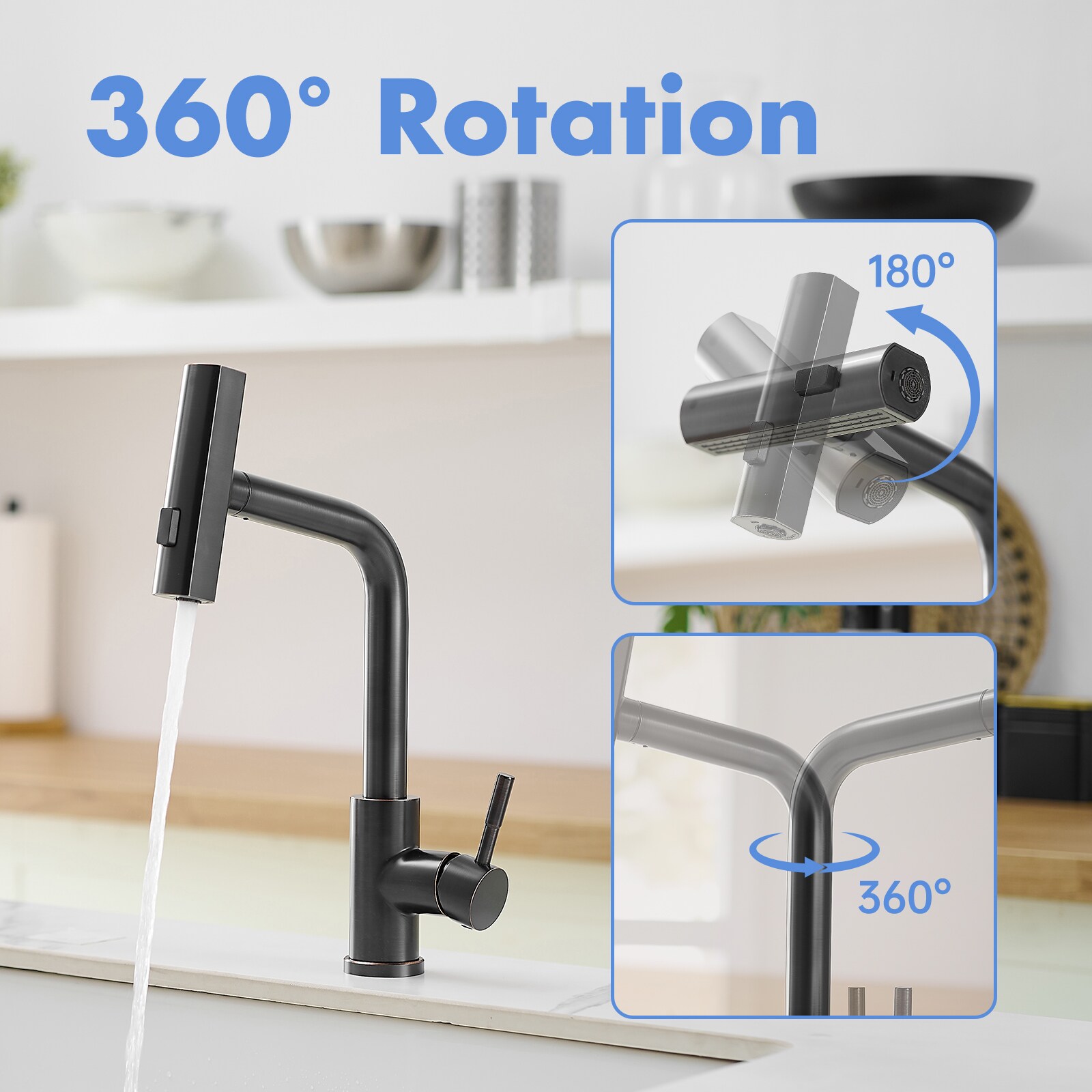 LUXEYARD DS-J-P442842-W1932 Kitchen-Faucets - View #3