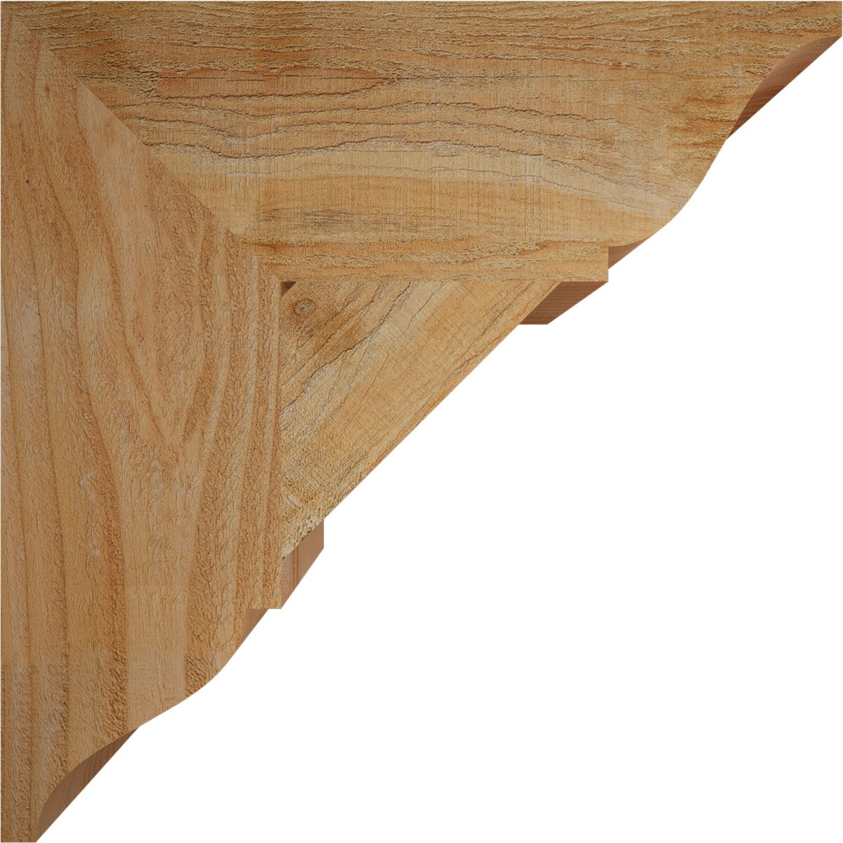 Ekena Millwork BKT06X18X18TRA01RDF corbels - View #3