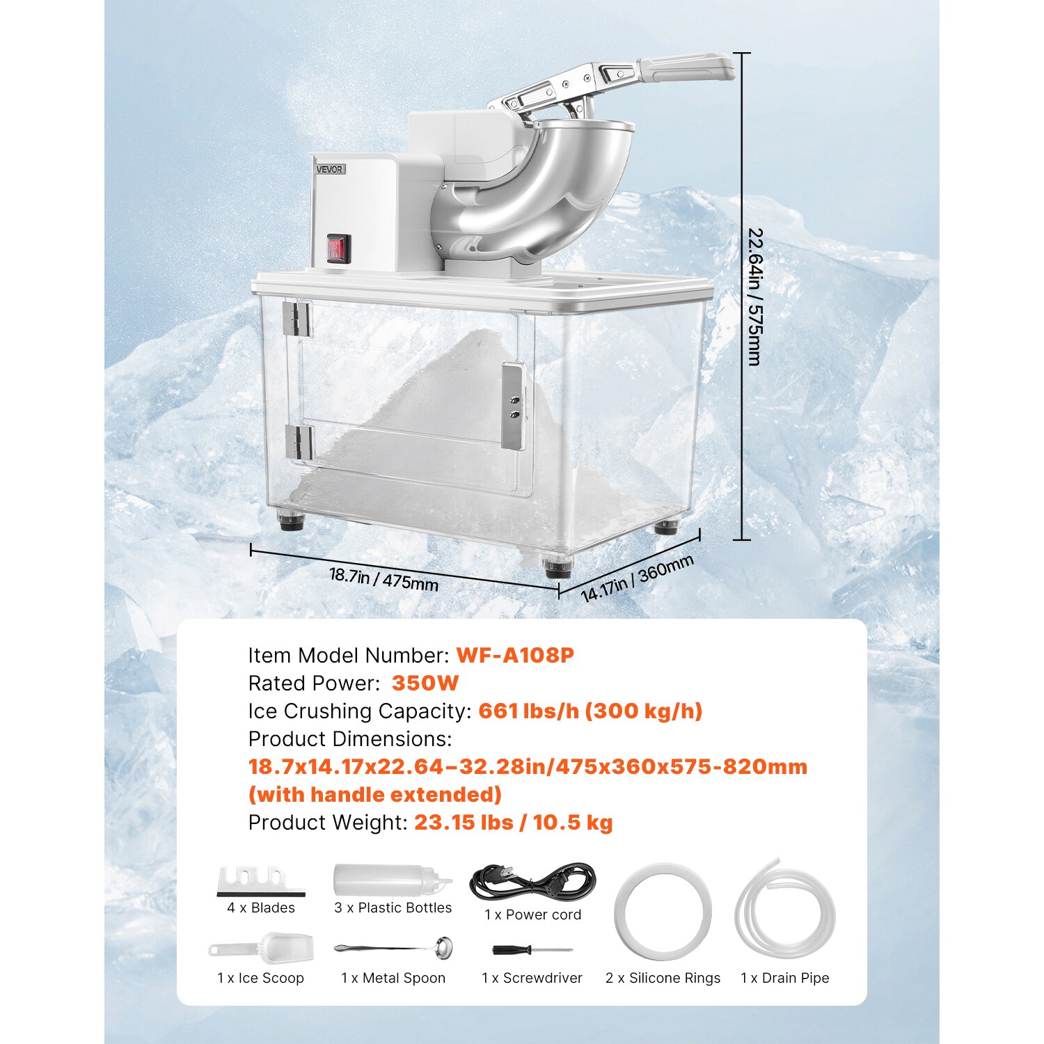 SKYSHALO SBJ300XTDWT000001V1 Frozen-Drink-Makers - View #7