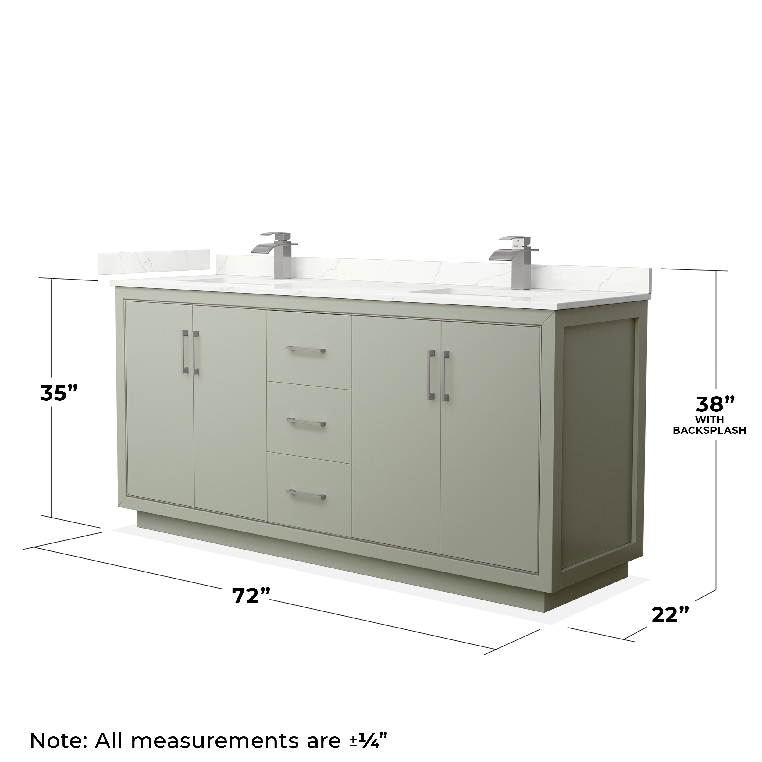 Wyndham Collection WCF111172DLGGTUNSMXX Bath-Vanity-Combo - View #6