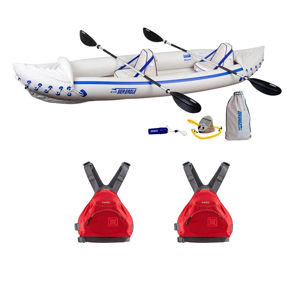 Sea Eagle PackFish7 Fishing Kayak Deluxe Package – Outdoorplay