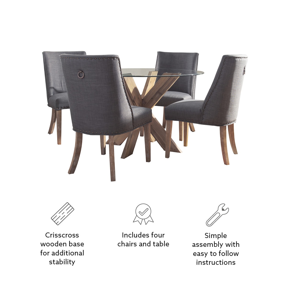 Linon PWLSS690 Dining-Sets - View #4