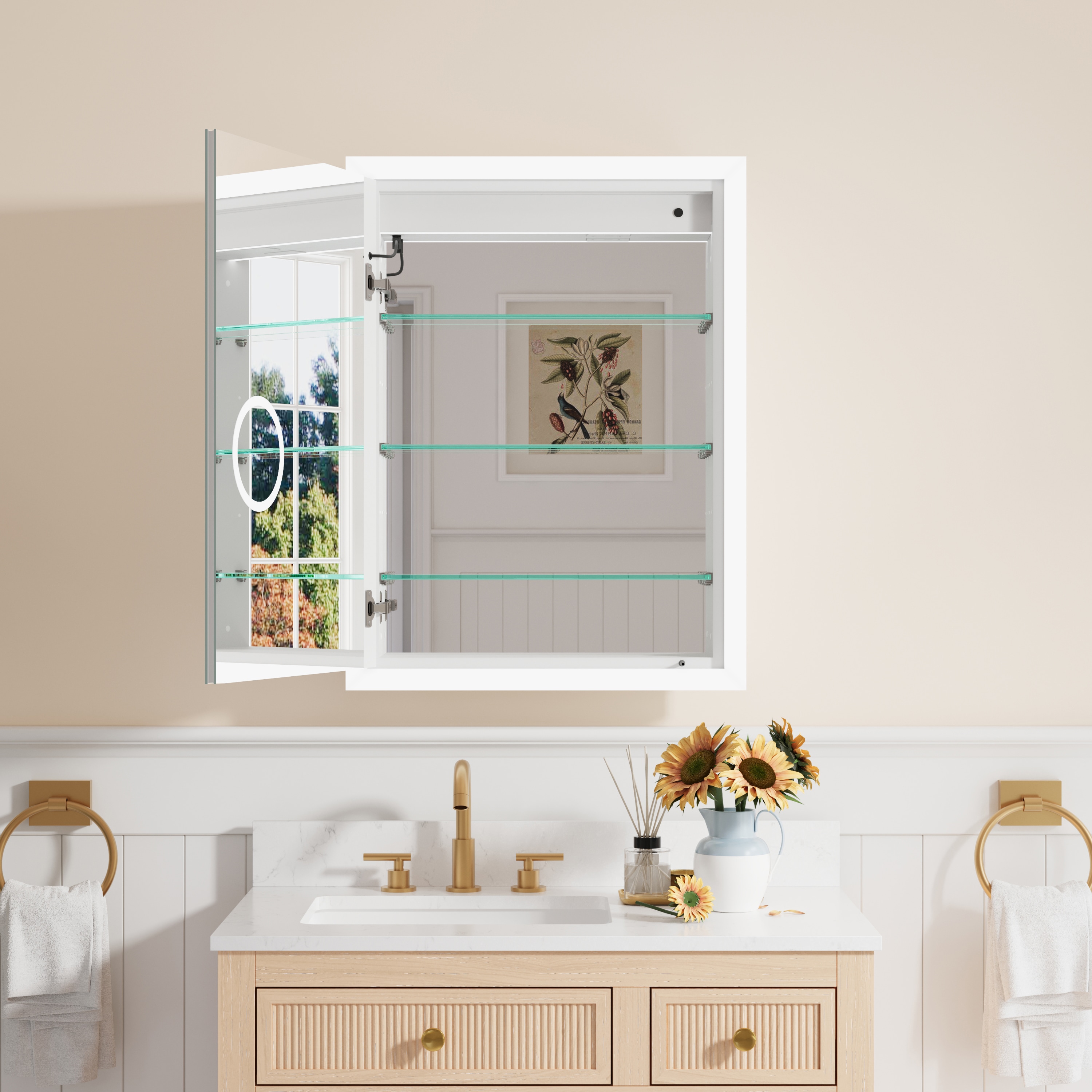 CALVON RC13-2432L Bathroom-Medicine-Cabinets - View #6