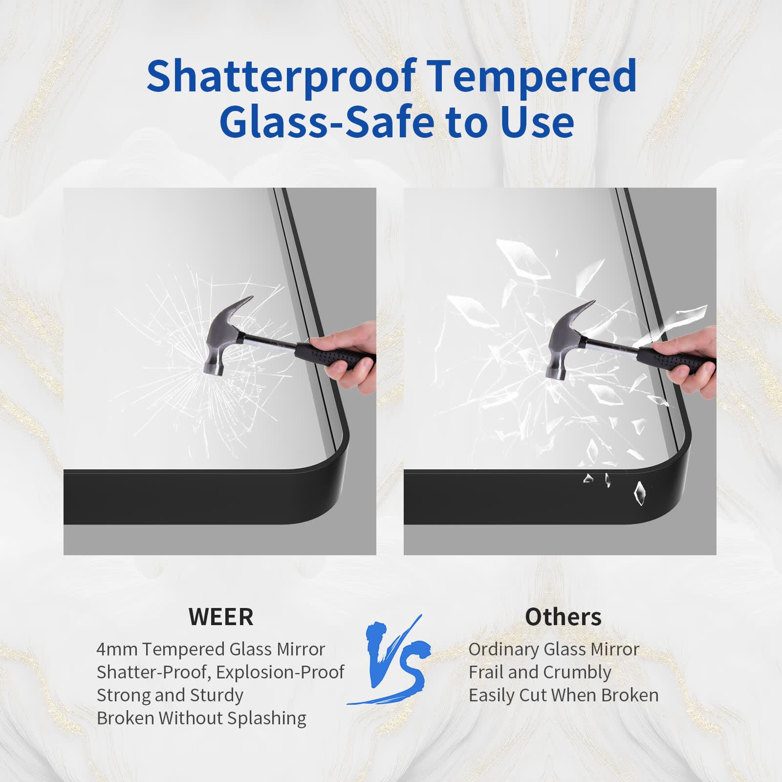 Amorho LS-AAR10080H Decor-Mirrors - View #6