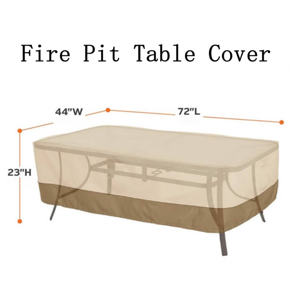 Shatex FPCR724423W Fire-Pit-Covers - View #2
