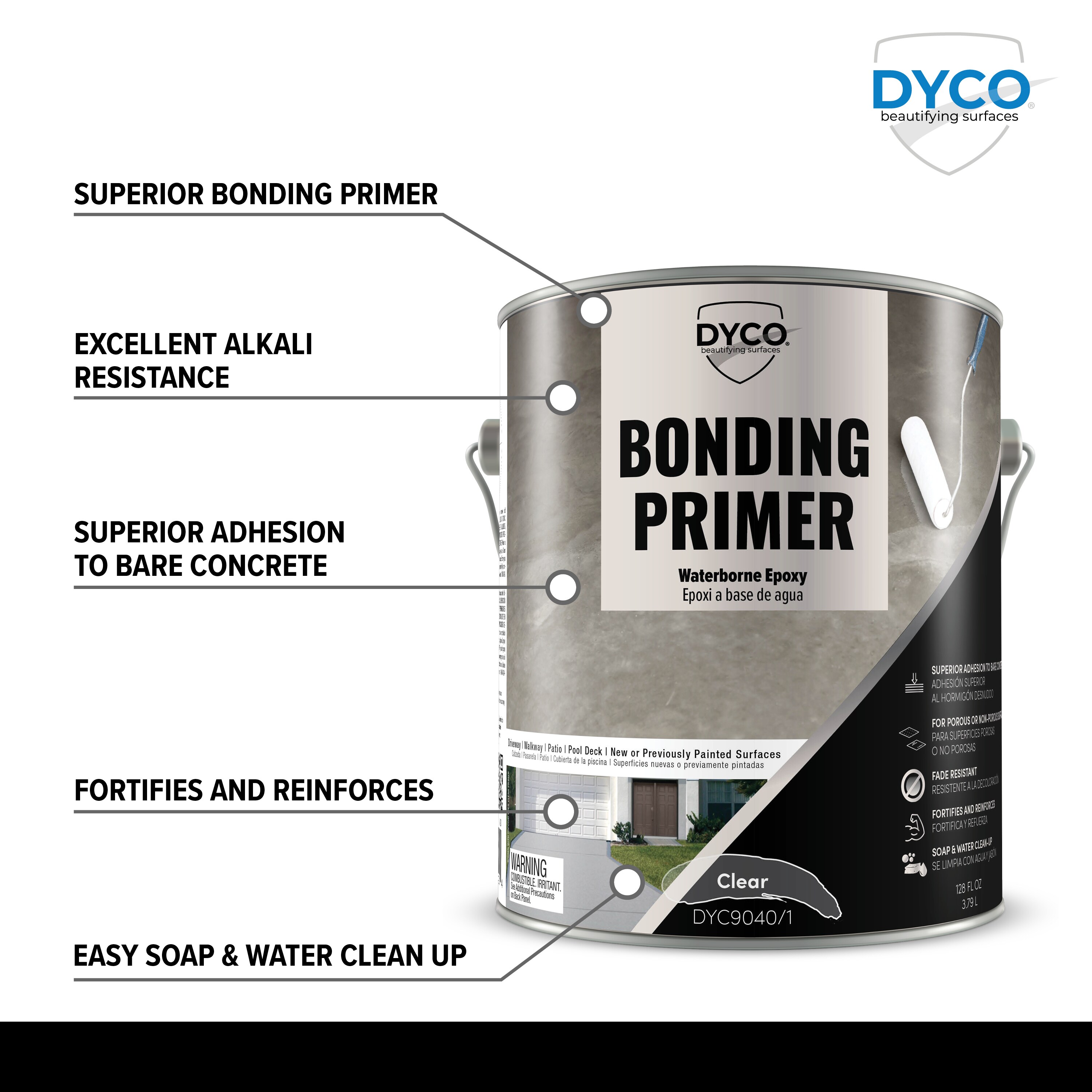 Dyco Paints DYC9040/1 Concrete-Preparation - View #3
