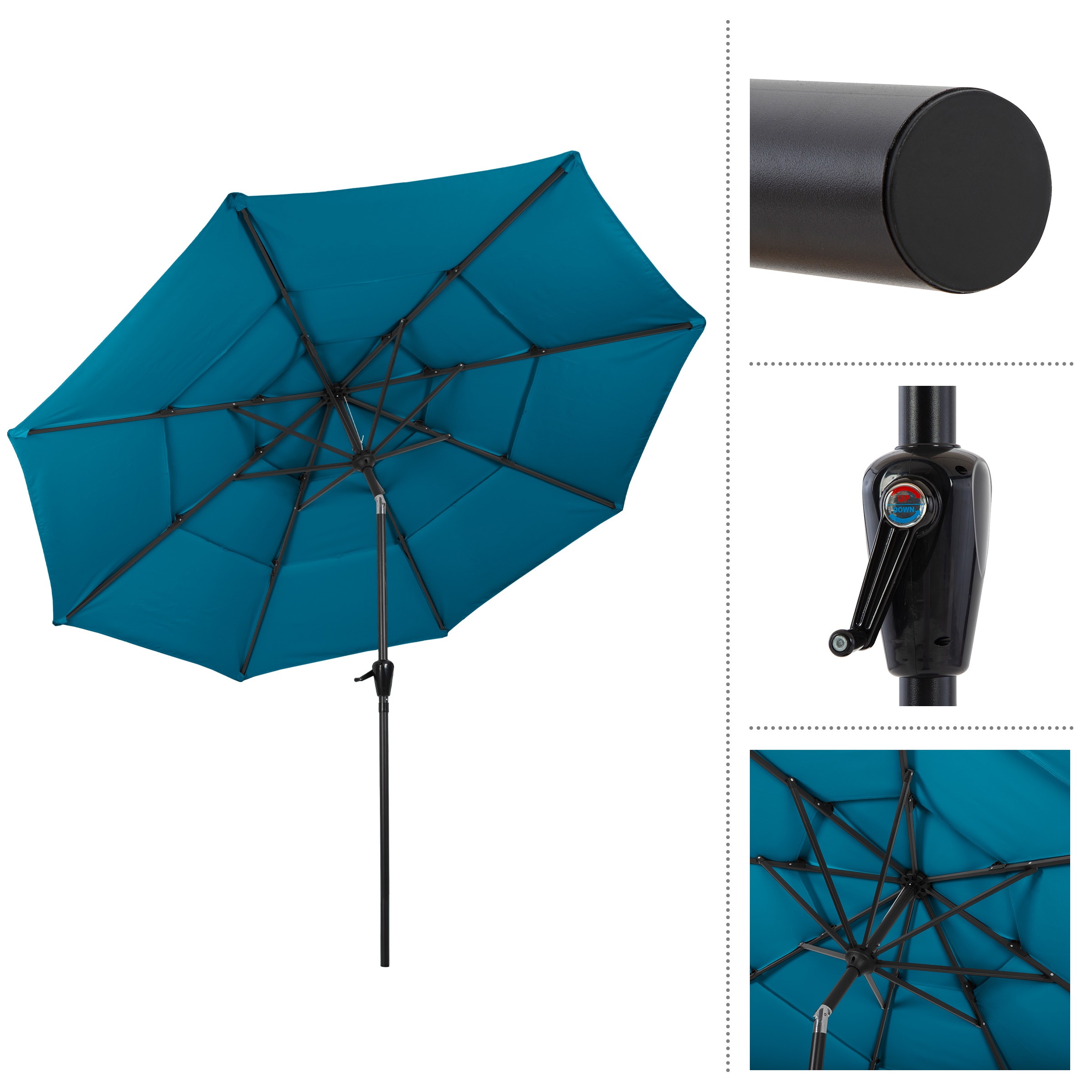 Pure Garden 50-LG1370 Umbrellas-2 - View #8