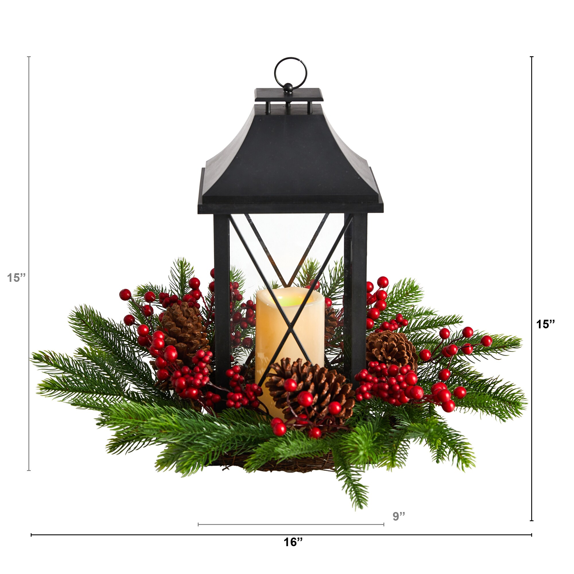 Nearly Natural A1863 Table-Christmas-Decorations - View #2