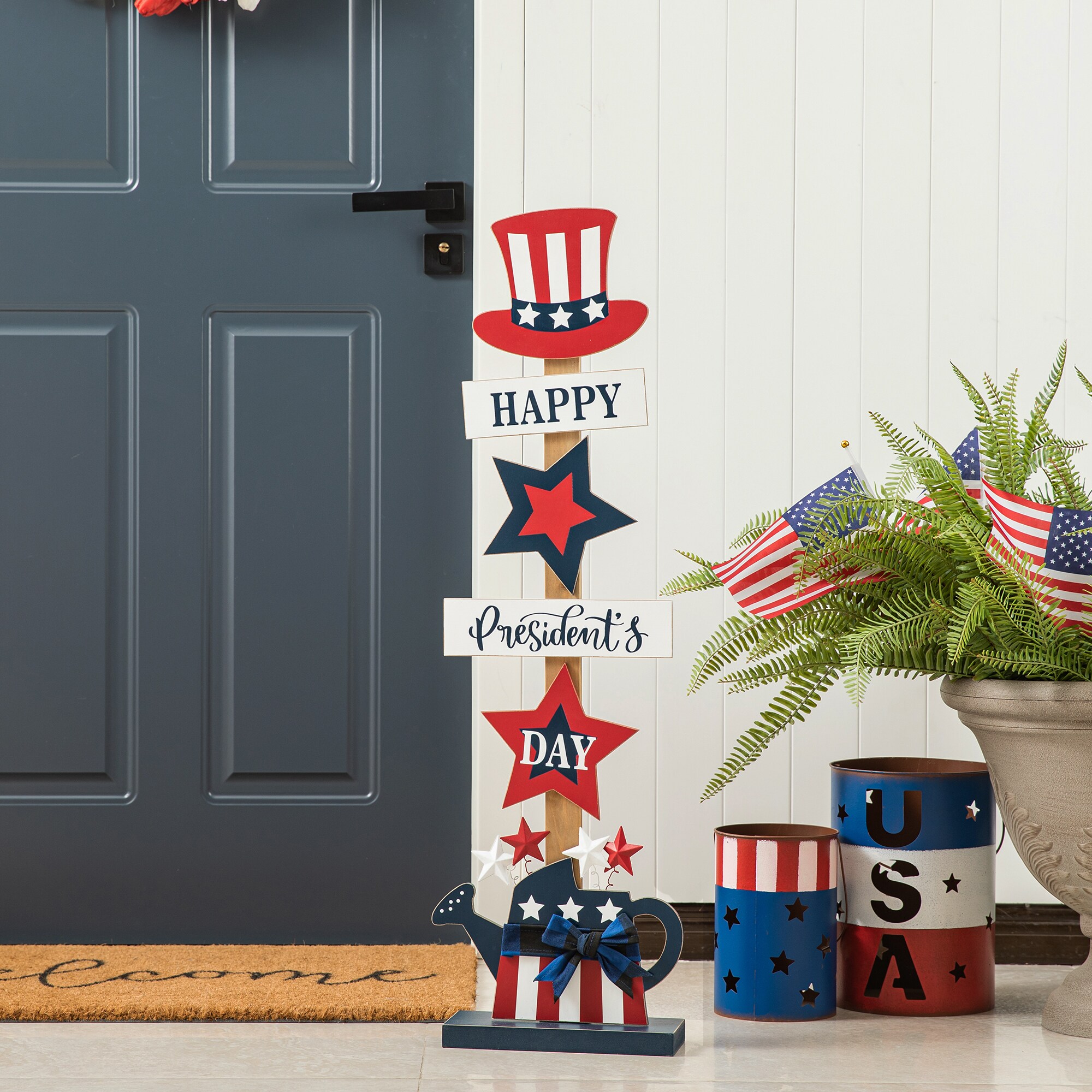 Glitzhome 2015600014 Indoor-Spring-Decorations - View #3