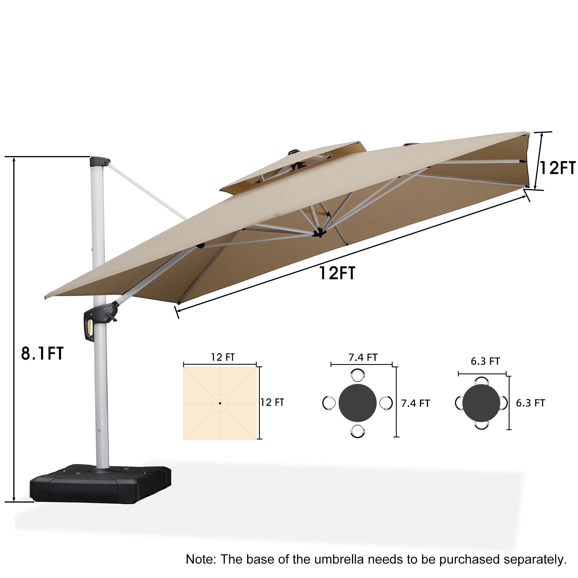 PURPLE LEAF LSLRS12-KK Umbrellas-2 - View #10
