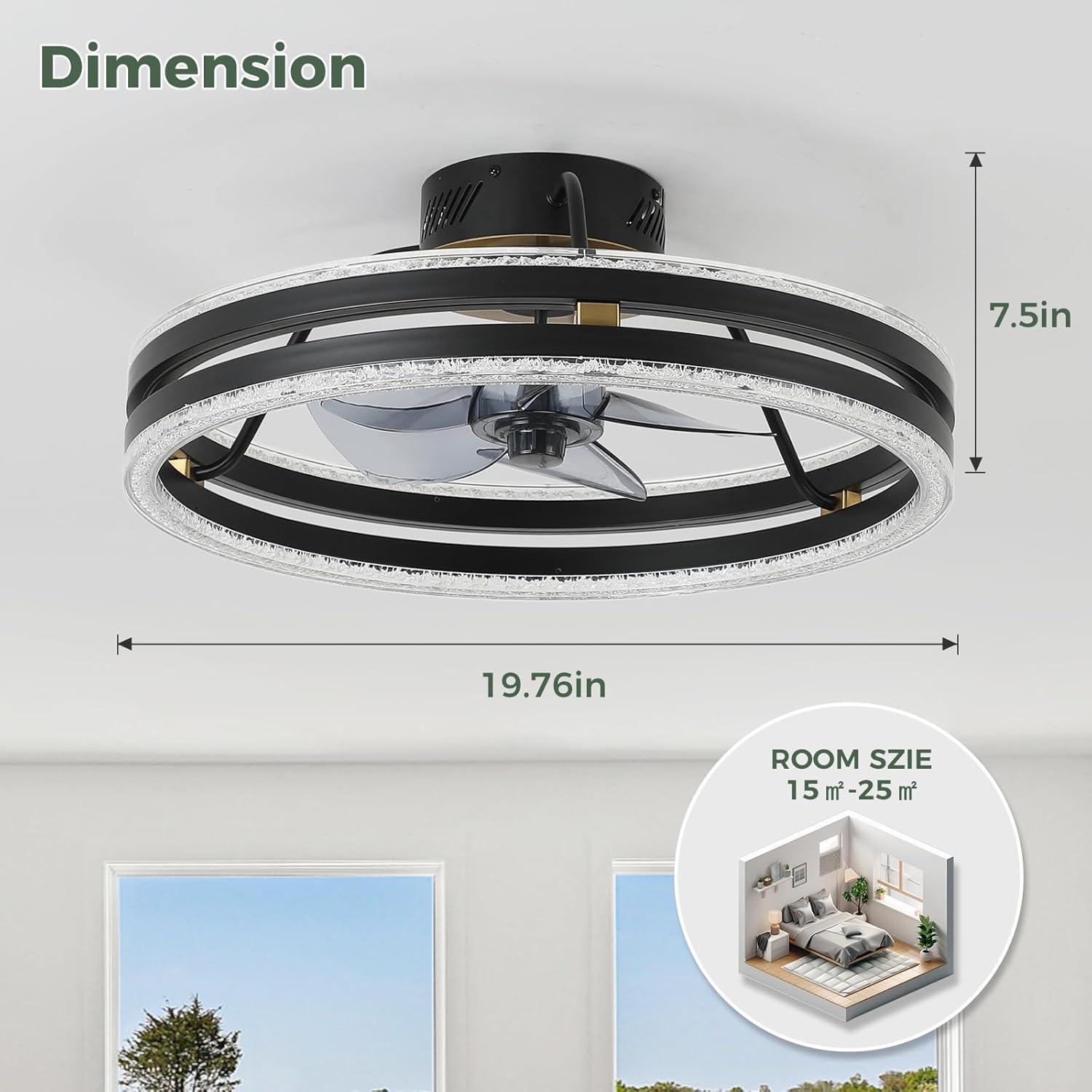 DAYAUM DYM-A98-BK Ceiling-Fans - View #6
