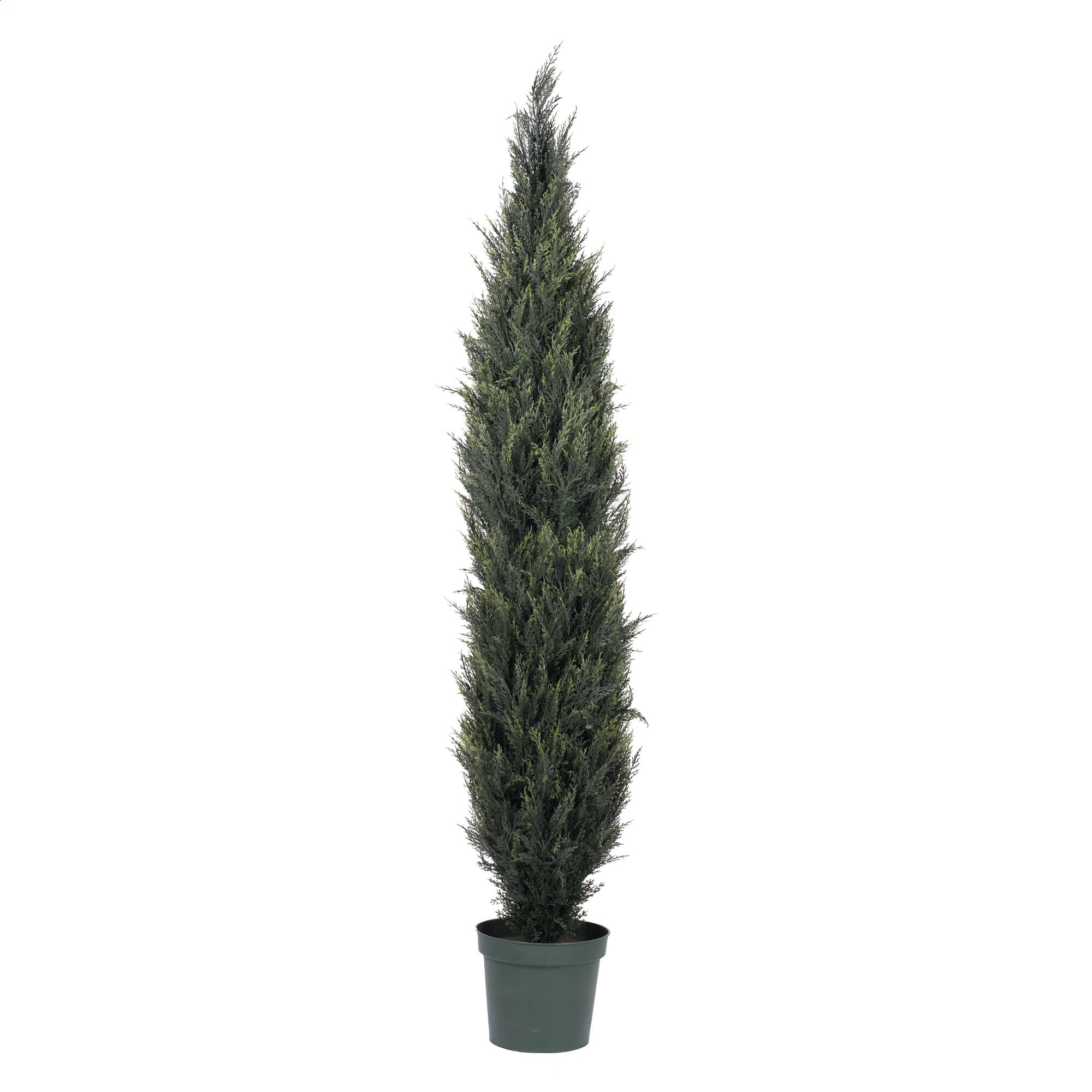 Vickerman T160184 84-Inches Green Indoor Floor Cedar Artificial tree