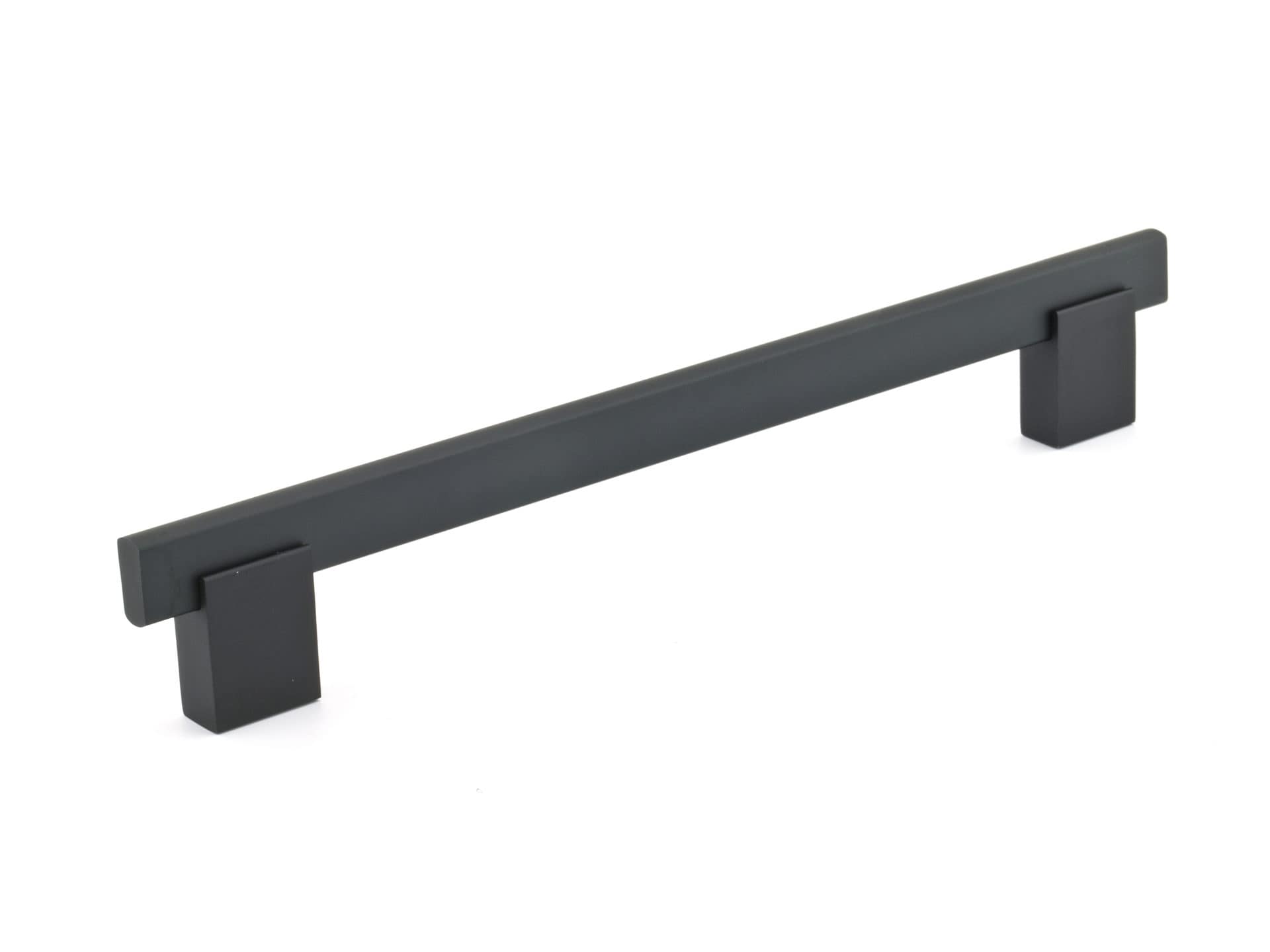 Richelieu BP905192900 Madison 7-9/16-in , 192mm Center to Center Matte Black Rectangular Handle