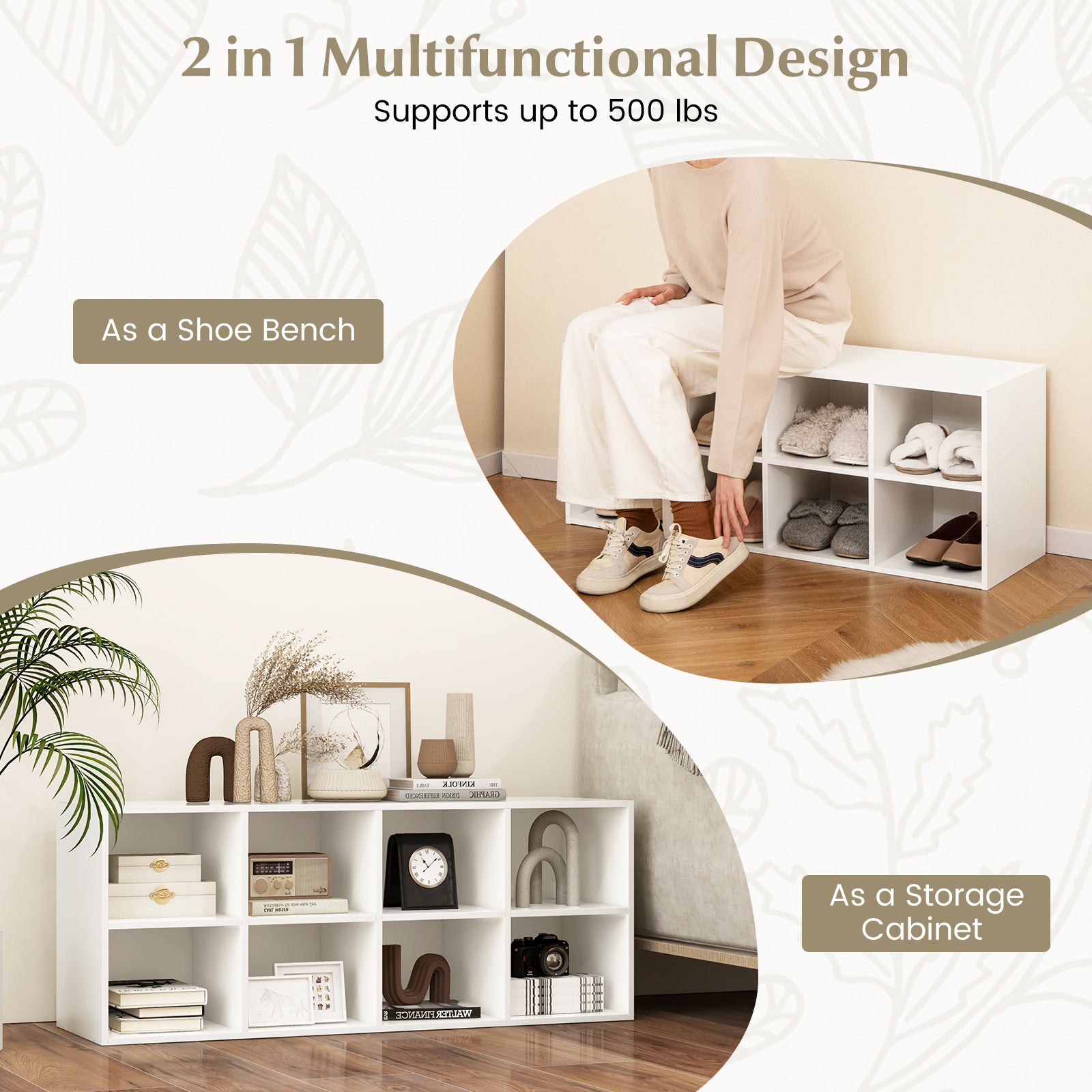 Boyel Living BL-JZ10258WH Shoe-Racks - View #6