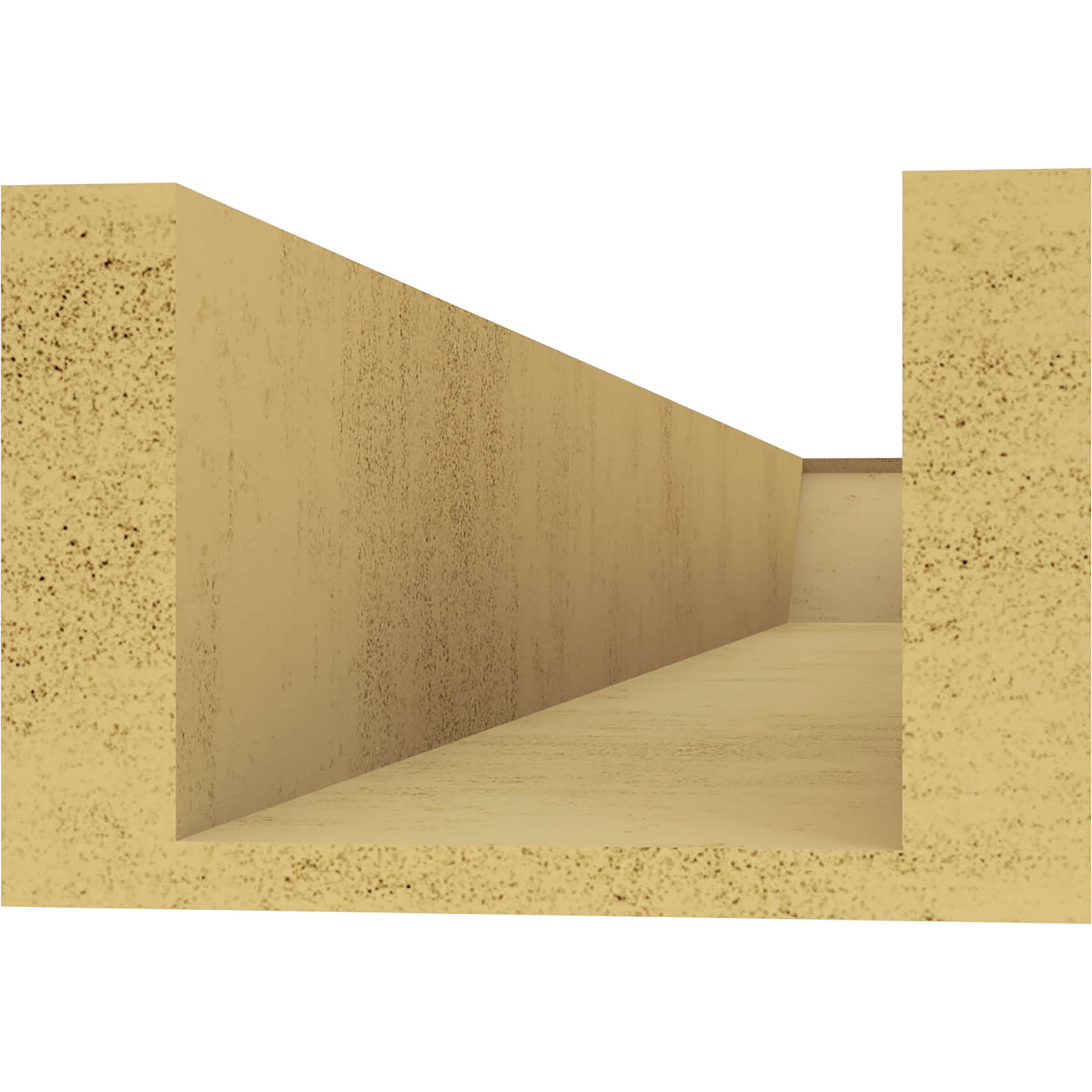 Ekena Millwork RFTU06X04X36CONRCPR Exterior-Brackets-Braces - View #4
