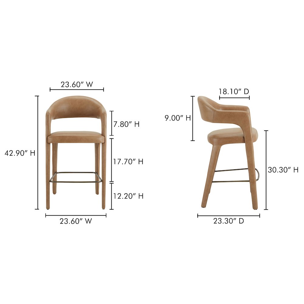 Moe's Home Collection YM-1011-03 stools - View #6