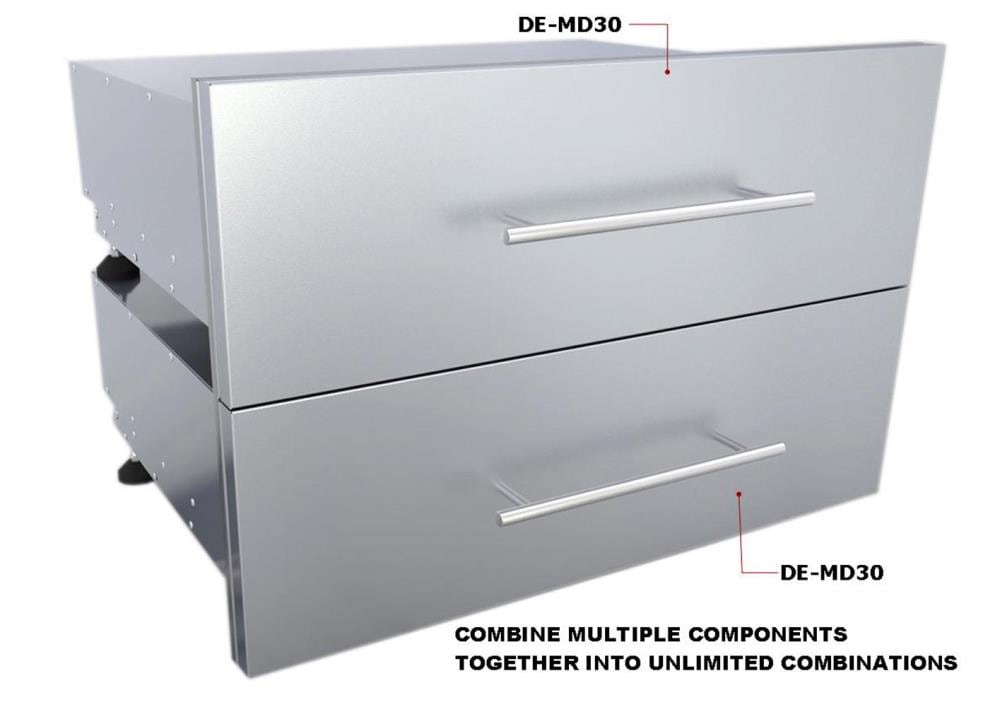 Sunstone DE-MD30 Builtin-Grill-Cabinet-Parts - View #3