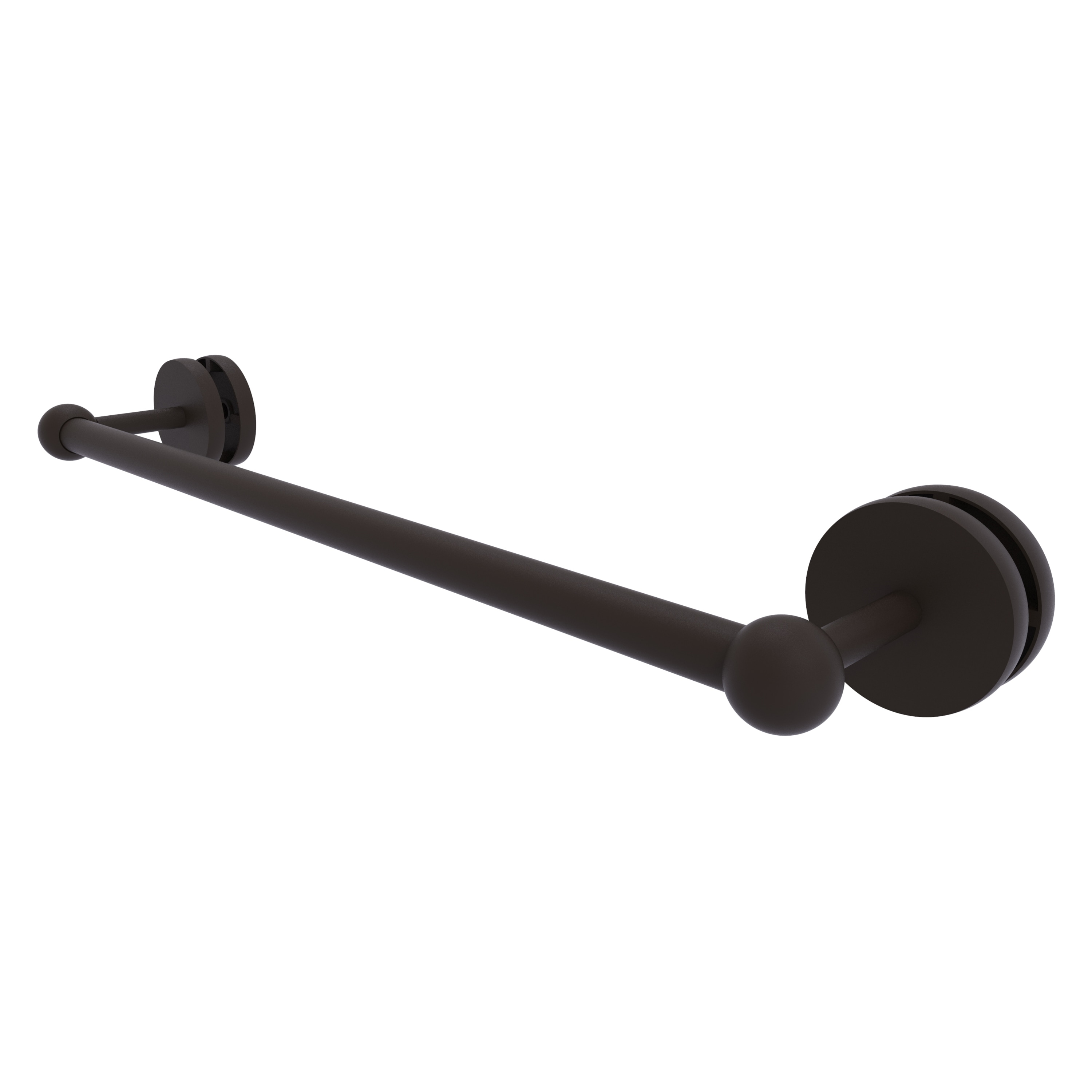 Allied Brass P1000-41-SM-18-ORB Prestige Skyline 18-in Oil-rubbed bronze Wall mount Single Towel Bar
