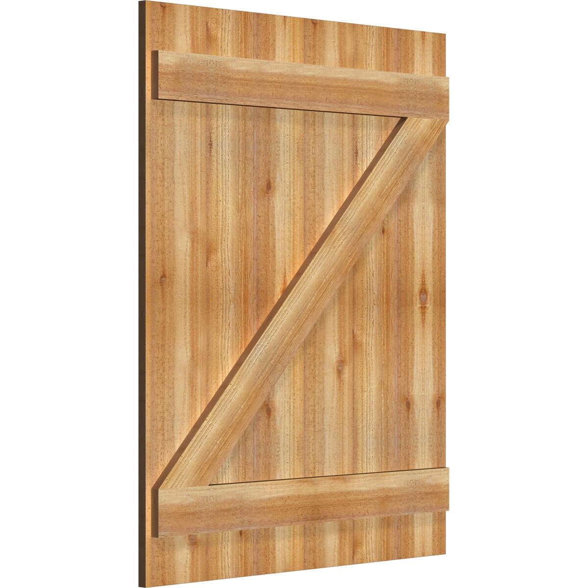 Ekena Millwork RBJ06Z32X041RWR Exterior-Shutters - View #2