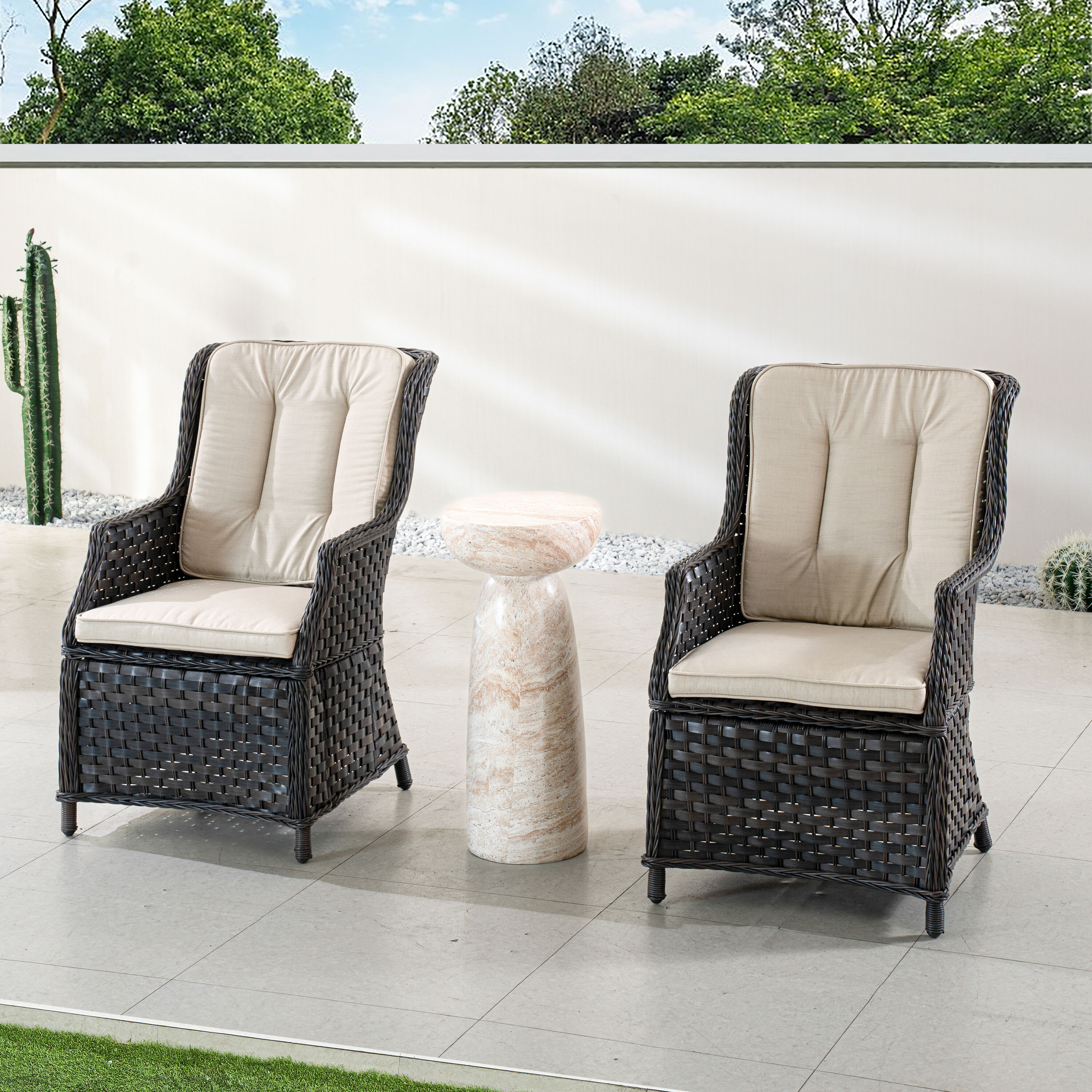 Direct Wicker DWC-230018ST010B Patio-Conversation-Sets - View #12