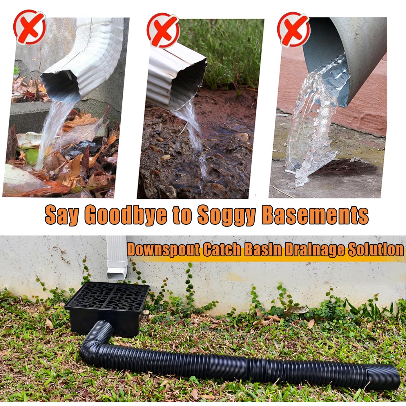 Afoxsos LAF0704F059 Downspout-Components - View #4