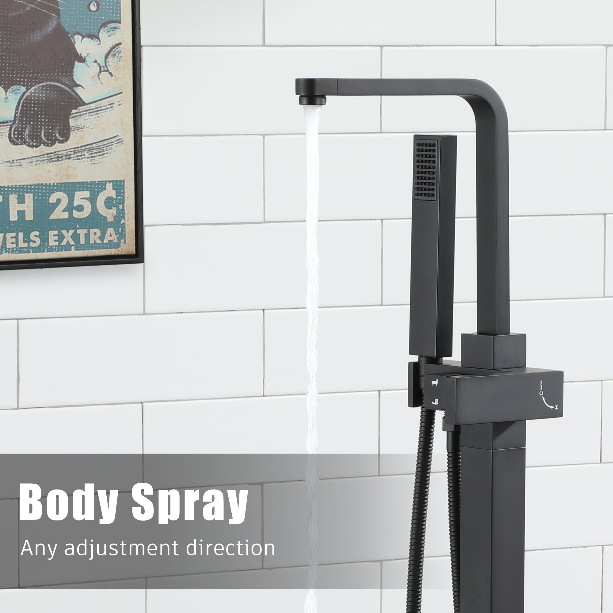 Boyel Living BL02MB Roman-Tub-Faucets - View #7