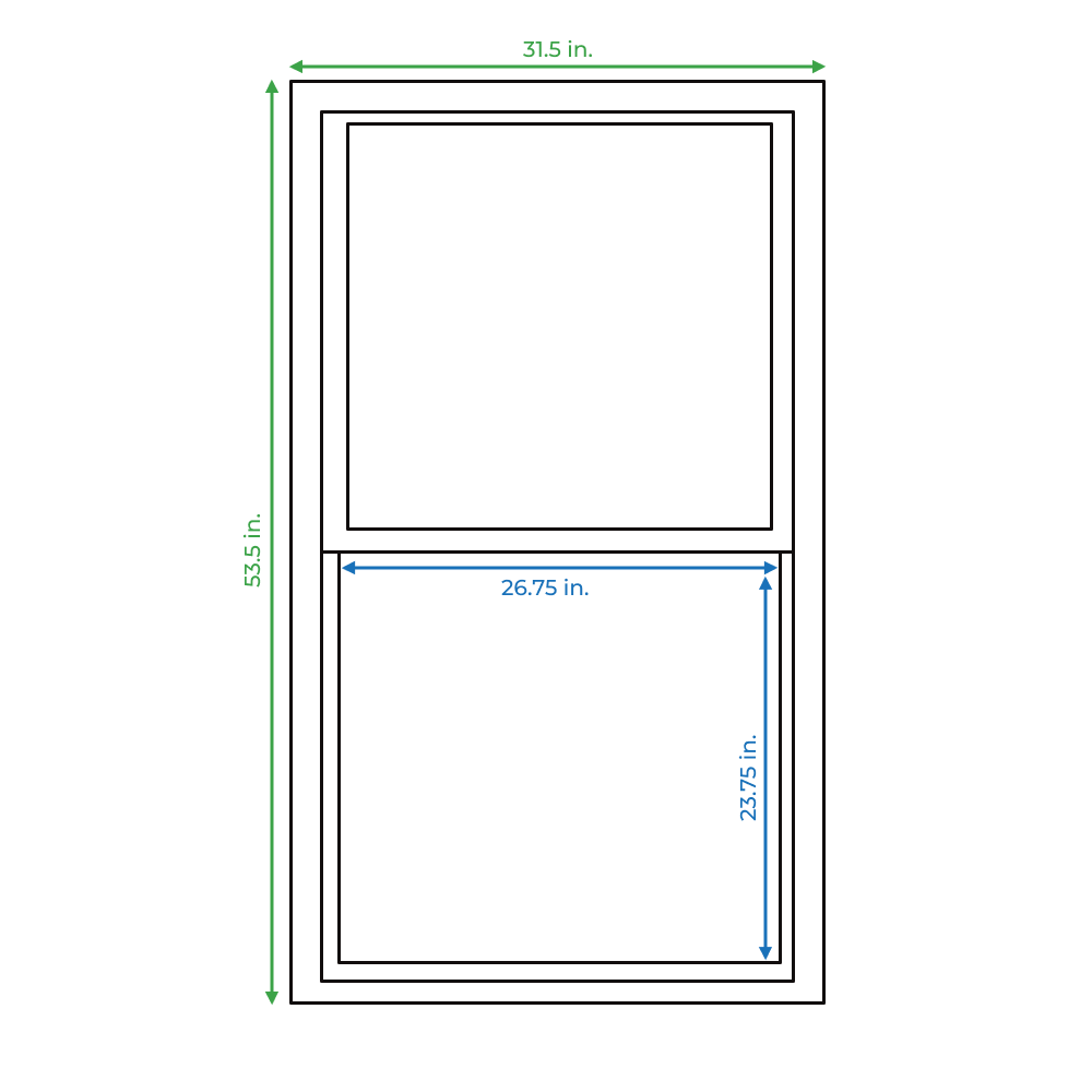 RELIABILT 719801241016130SH Single-Hung-Windows - View #3