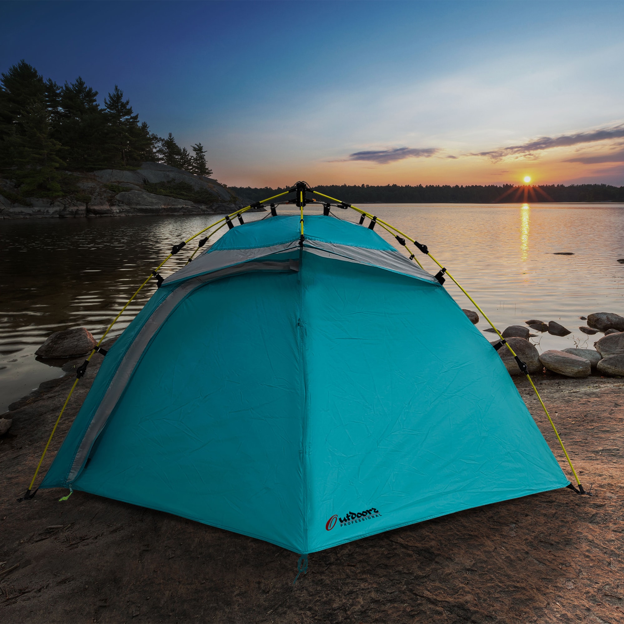 Outdoors Professional OTDZ9002BLU tents - View #3