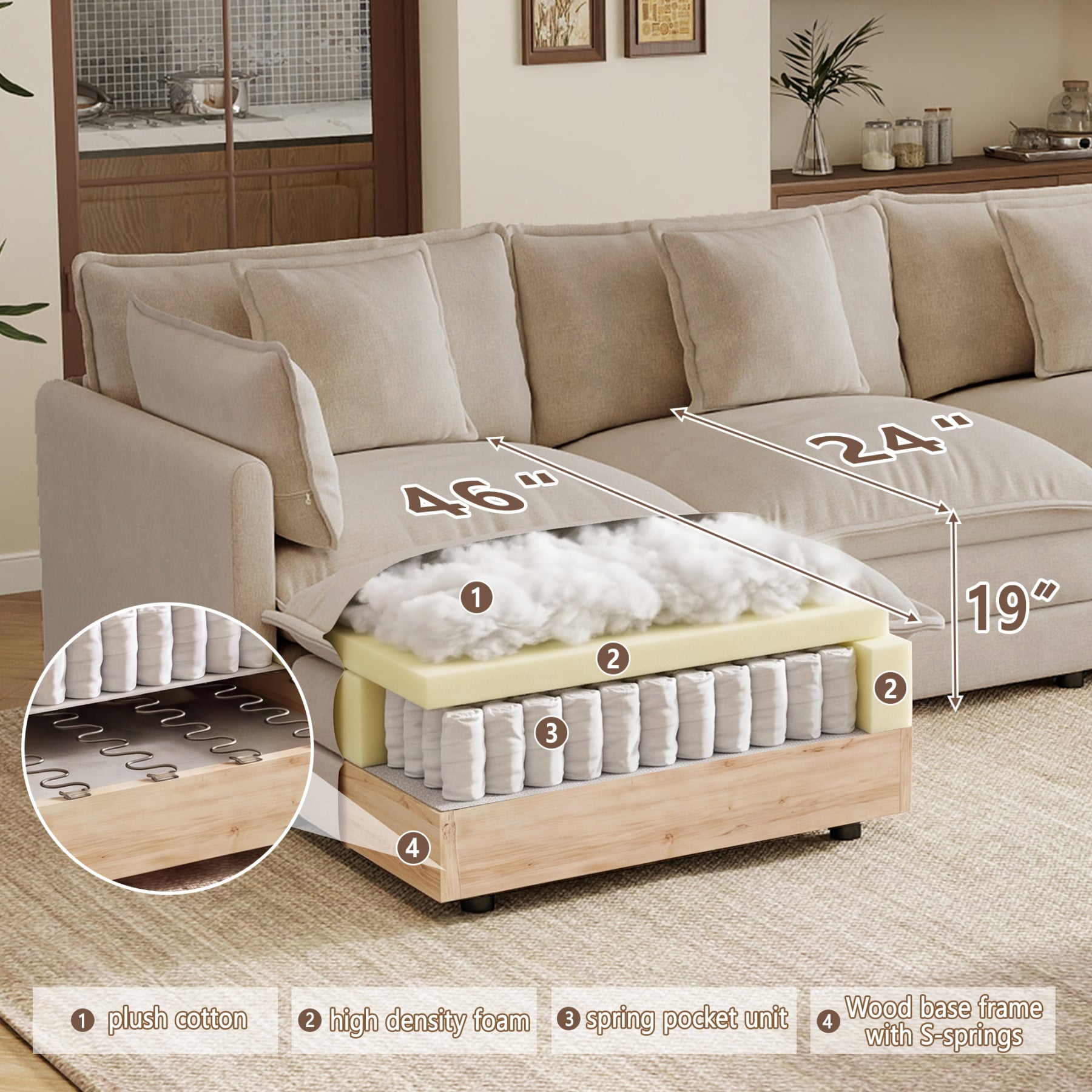CHITA SOFA697  - View #18