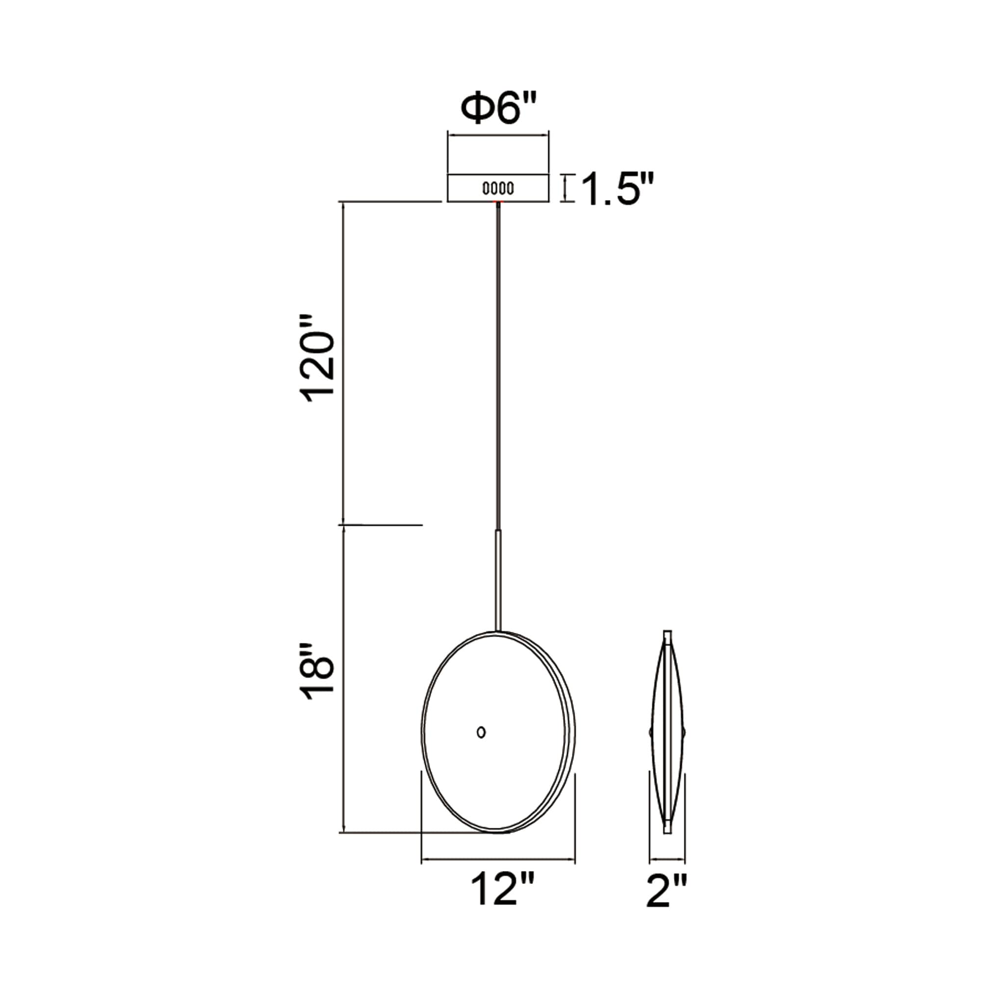 CWI Lighting 1204P12-1-625 Pendant-Lights - View #10