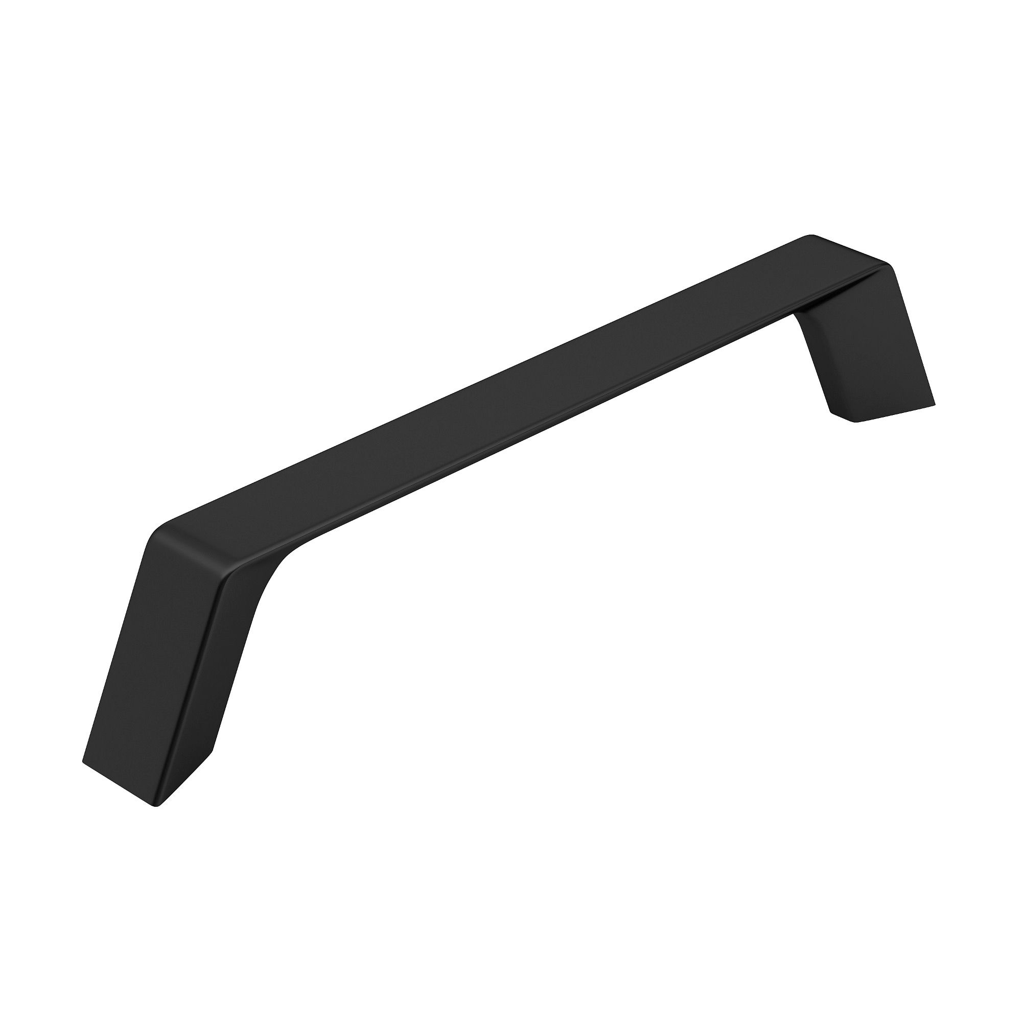 Richelieu BP7348128900 Avebury 5-1/16-in , 128mm Center to Center Matte Black Rectangular Handle