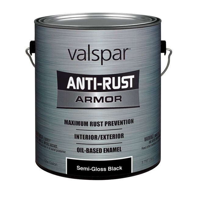 Valspar Gloss Anti-Rust Armor White Enamel Interior/Exterior Paint (Actual Net Contents: 128-fl oz) Valspar Gloss Anti-Rust Armor White Enamel Interior/Exterior Paint (Actual Net Contents: 128-fl oz)