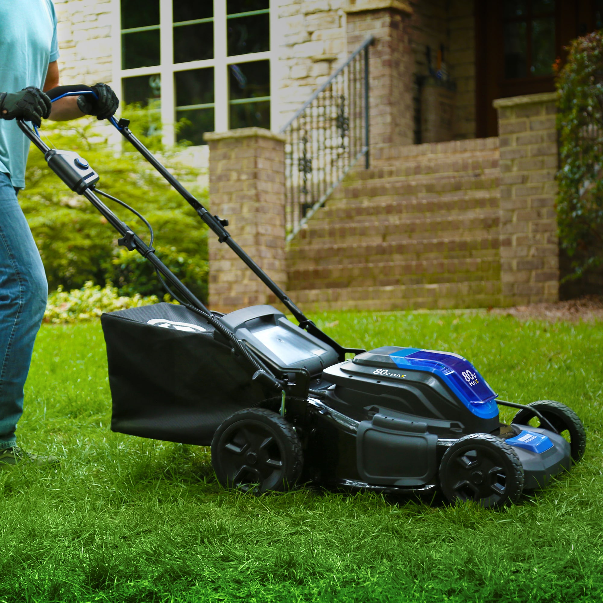 Kobalt 80-volt 21-in Cordless Push Lawn Mower (Battery and Charger Not ...