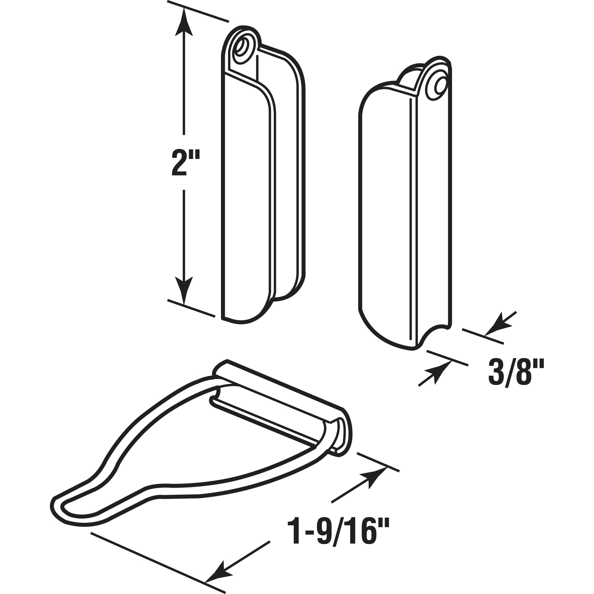 Prime-Line PL 8102 Window-Screen-Hangers-Latches - View #2