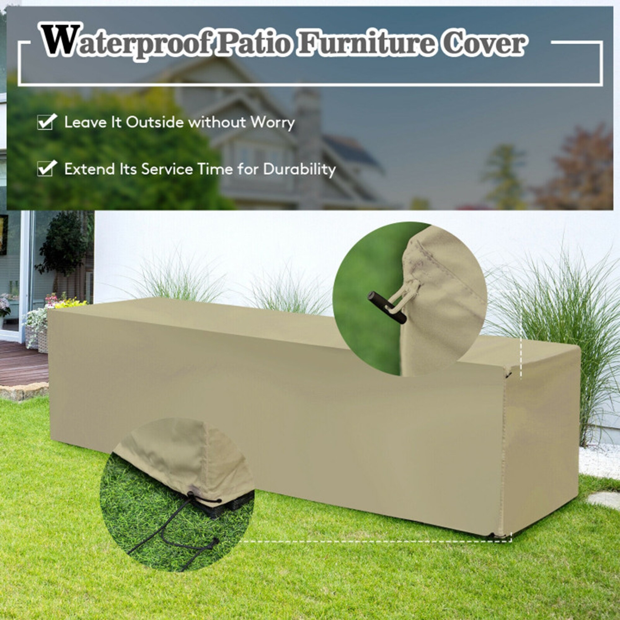 Clihome CL-GR+-68604 Patio-Conversation-Sets - View #9