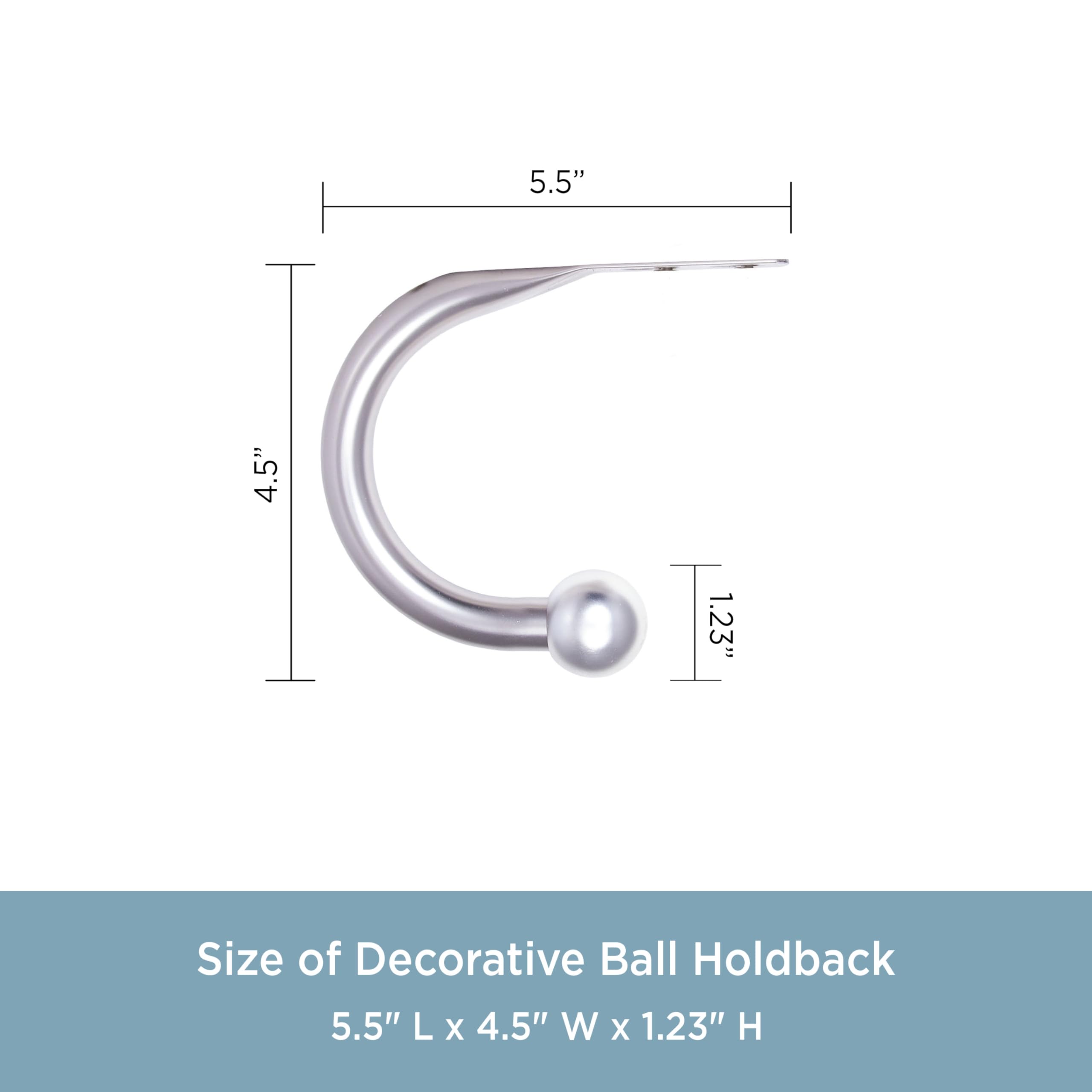 Kenney KNL75063 Curtain-Holdbacks - View #5