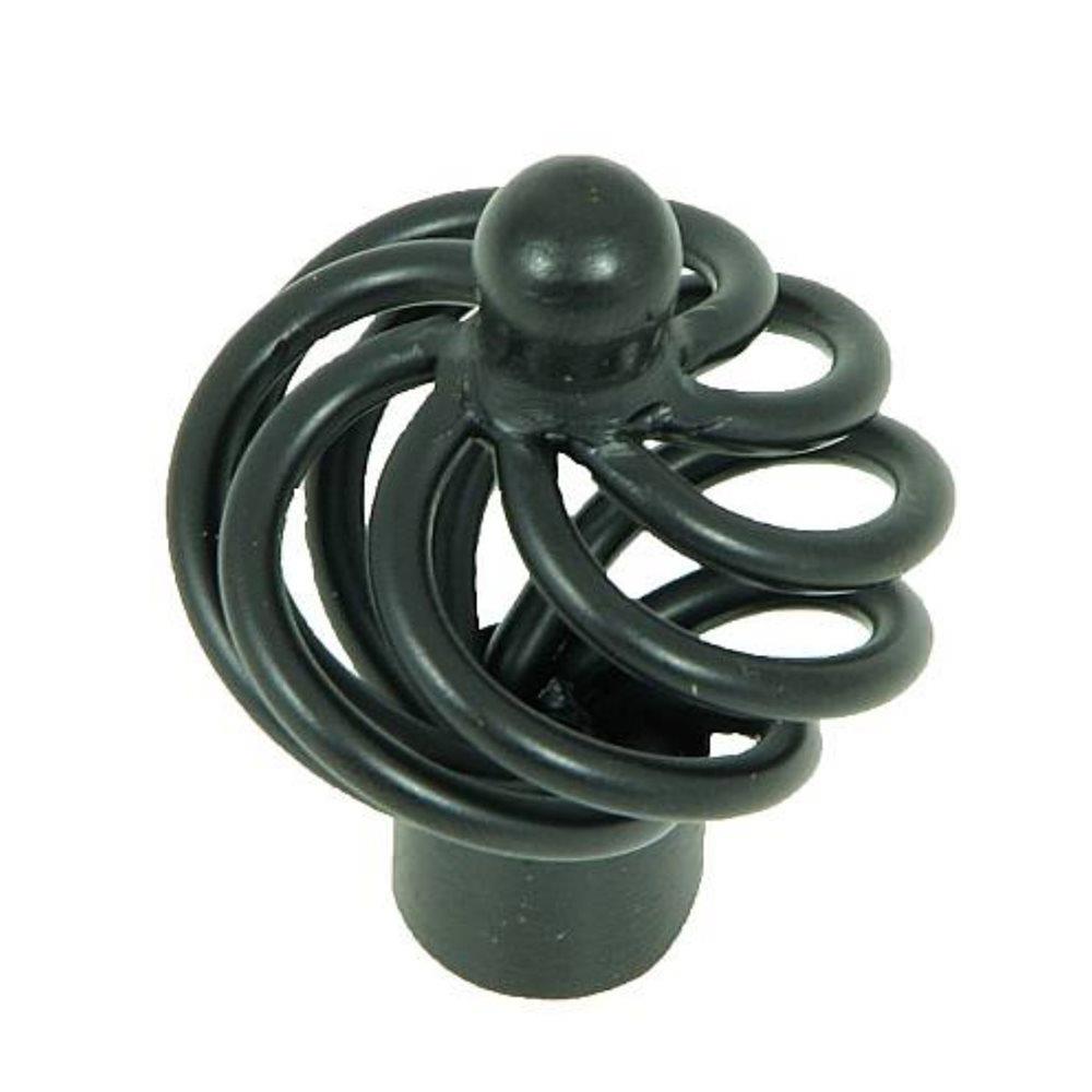 Stone Mill Hardware CP81494-MB Coventry Matte Black Birdcage Transitional Cabinet Knob