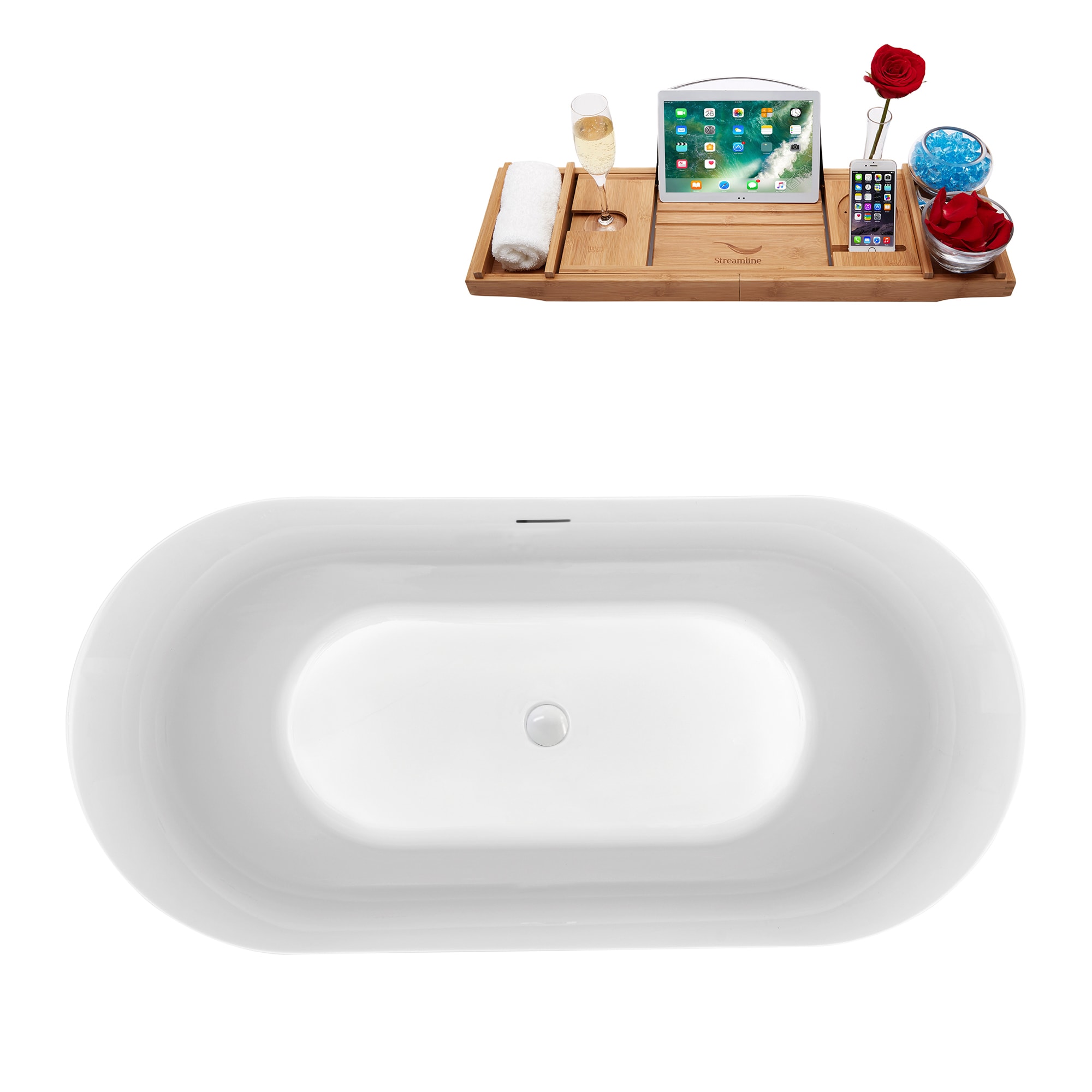 Streamline N811WH bathtubs - View #3