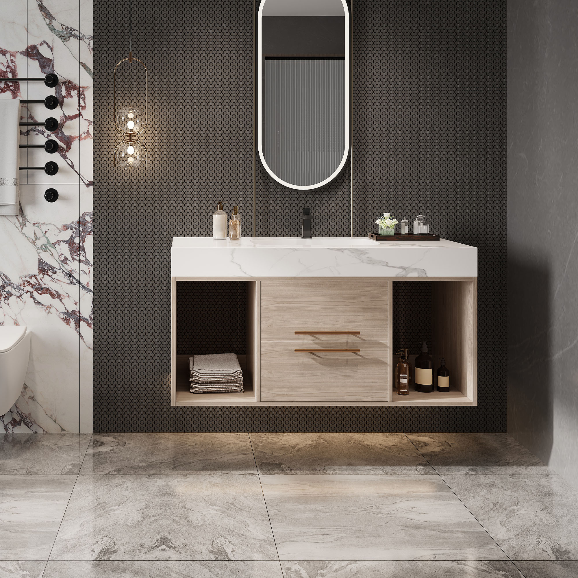 LOVMOR SF-H-W3136S00003 Bath-Vanity-Combo - View #2
