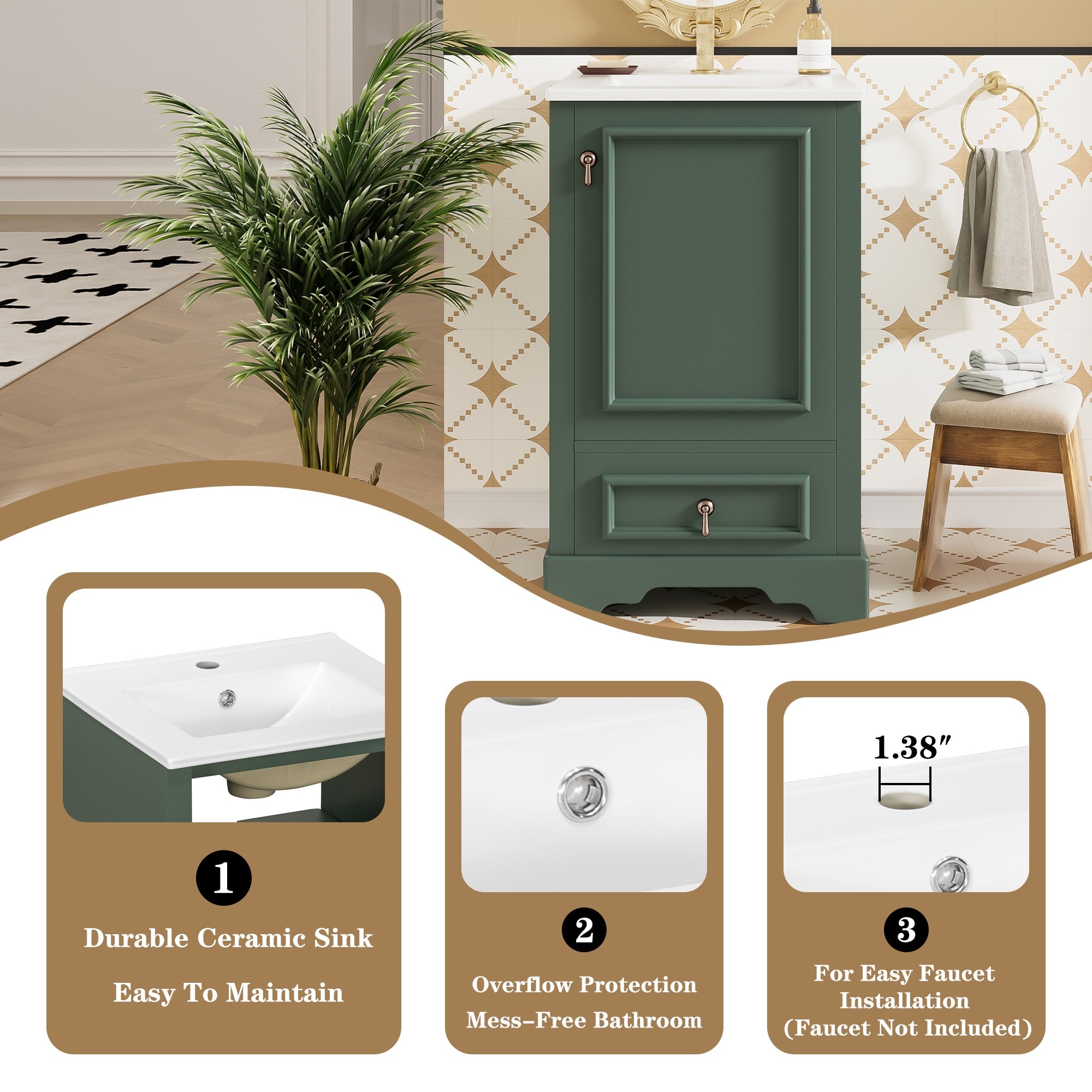 Dexmalle N729P299505F Bath-Vanity-Combo - View #3