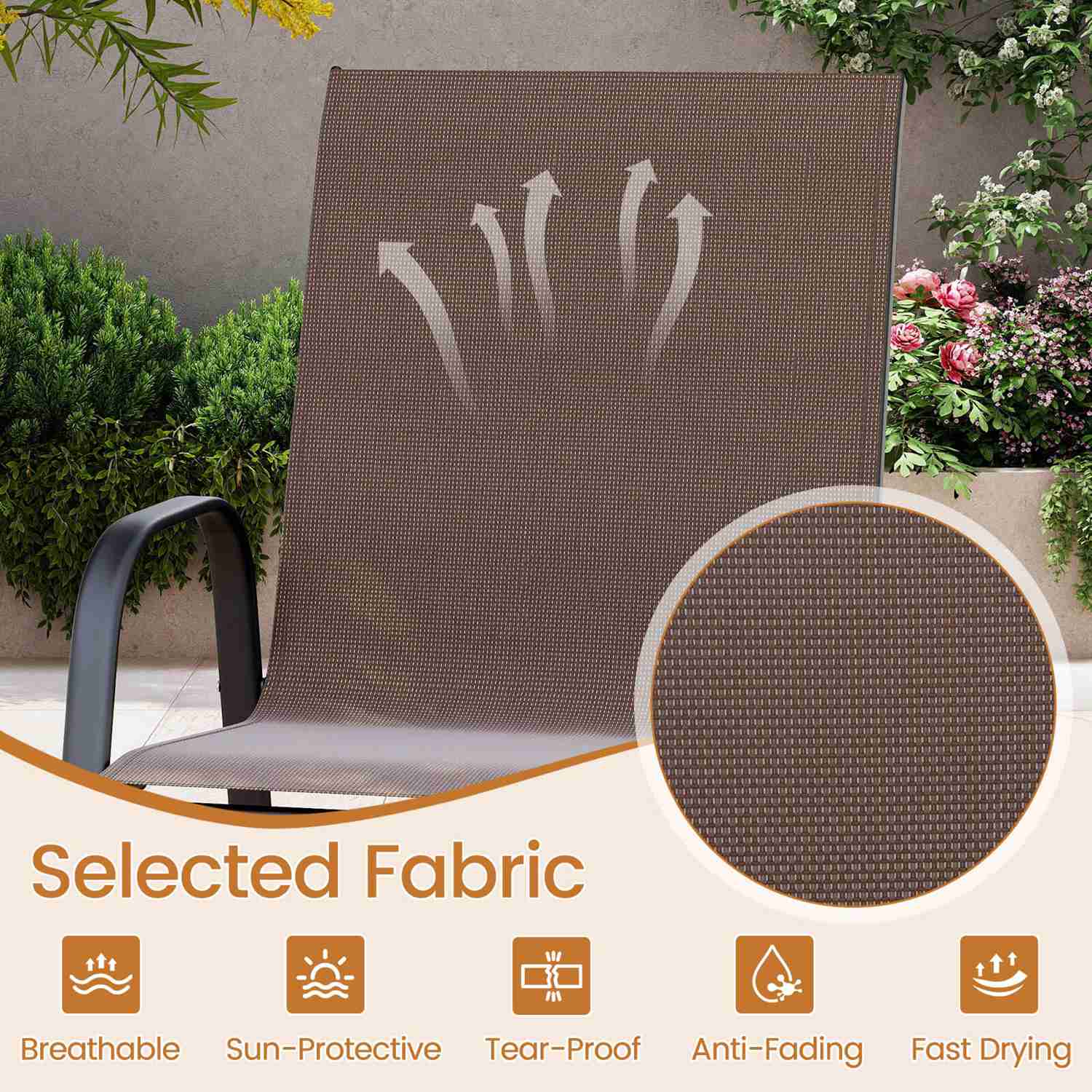 Costway CSHY001679 stools - View #7