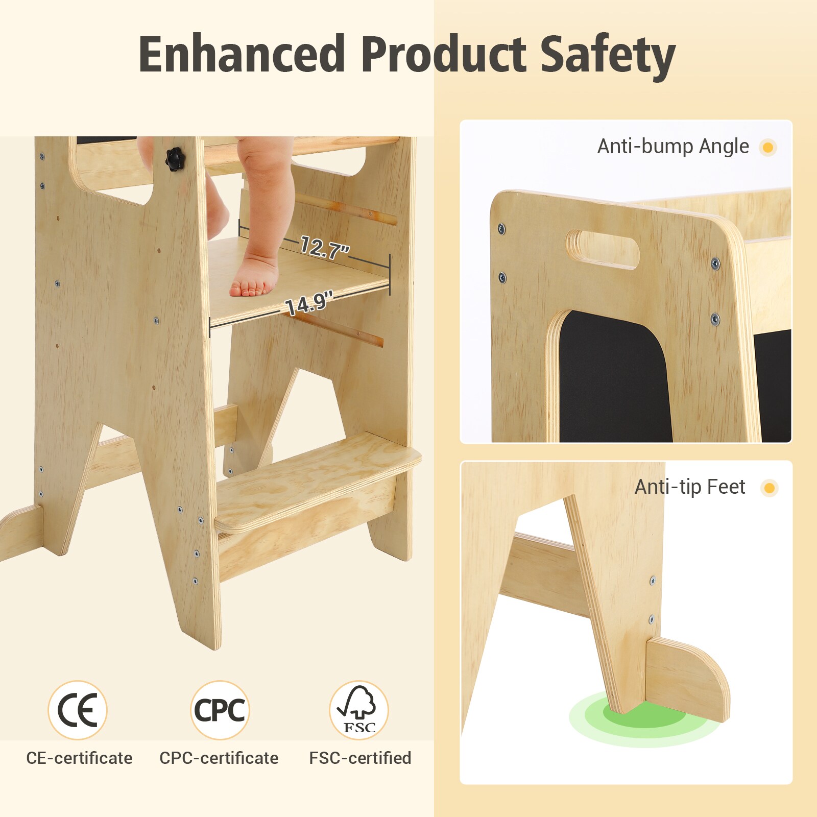 Garvee 09CDW-LSQ4QGOORXE4I Kids-Chairs - View #4