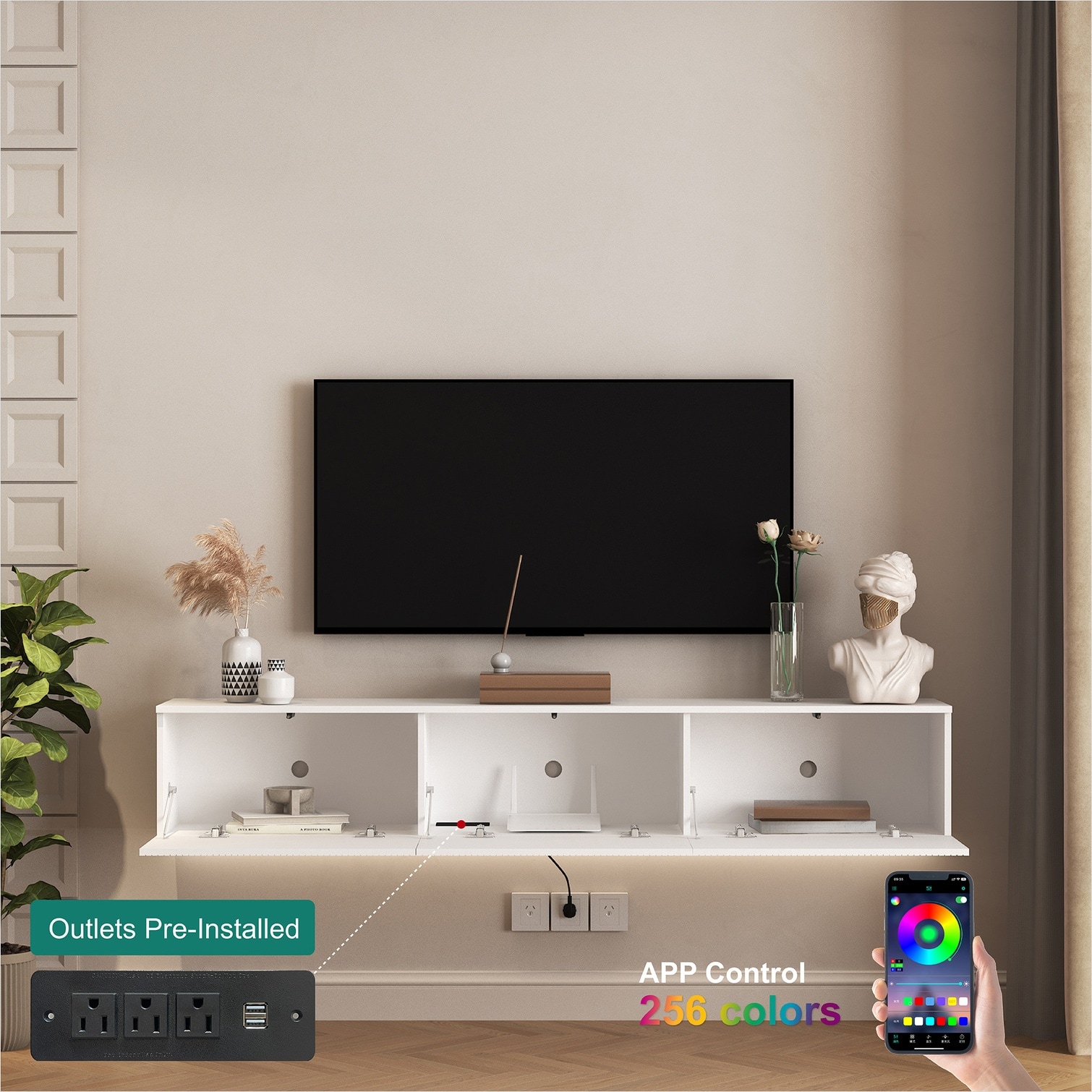Naturefalls FIL9JG1WZW9V Tv-Stands - View #4