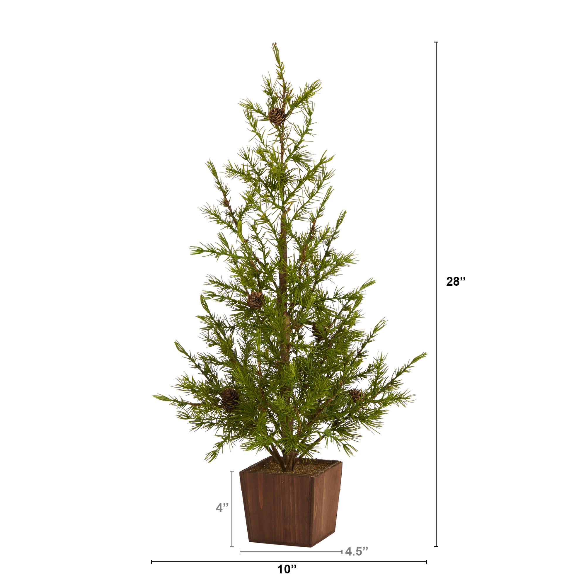 Nearly Natural T1505 Artificial-Christmas-Trees - View #3