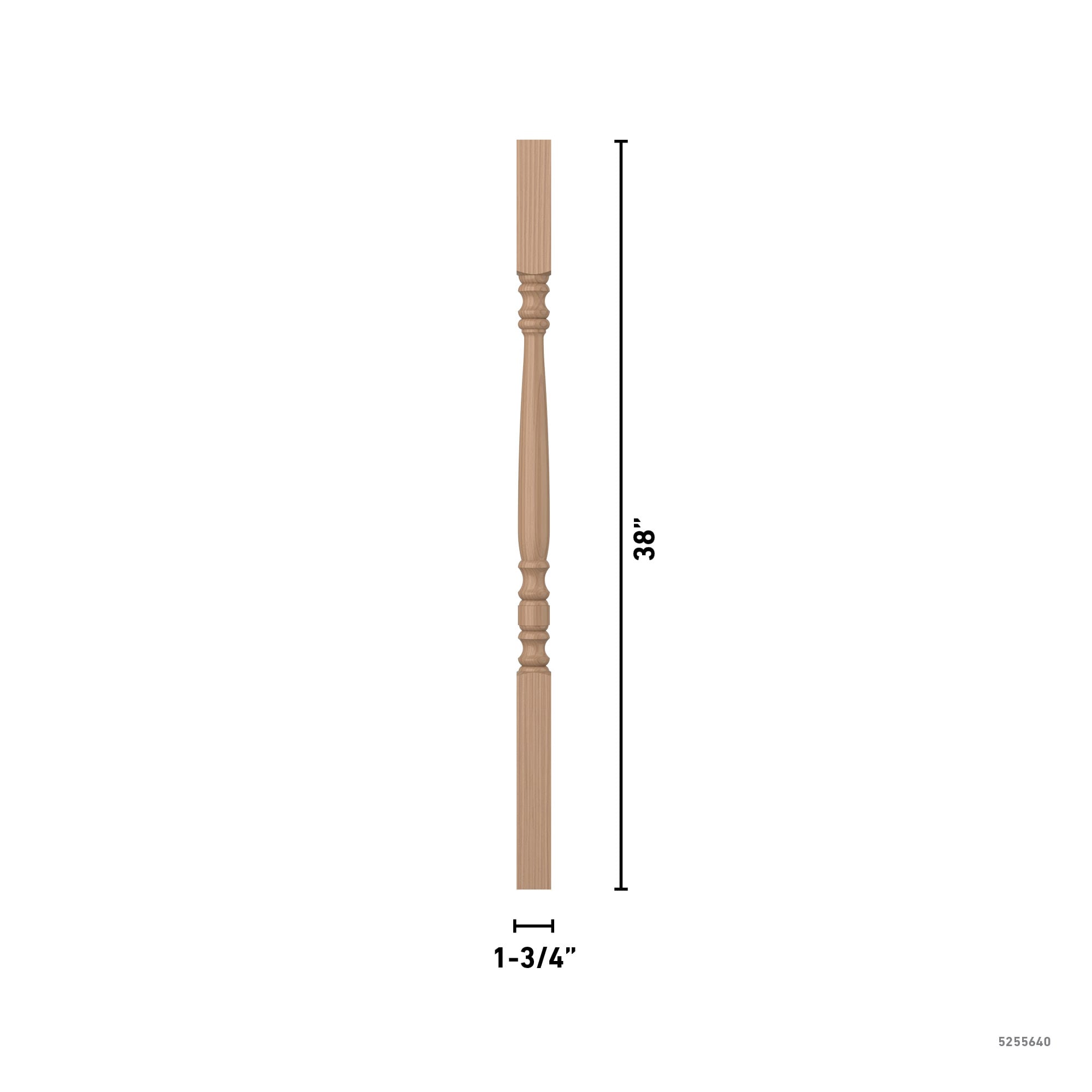 L.J. Smith Stair Systems LJ-5005-P 38 Interior-Stairpart-Balusters - View #4