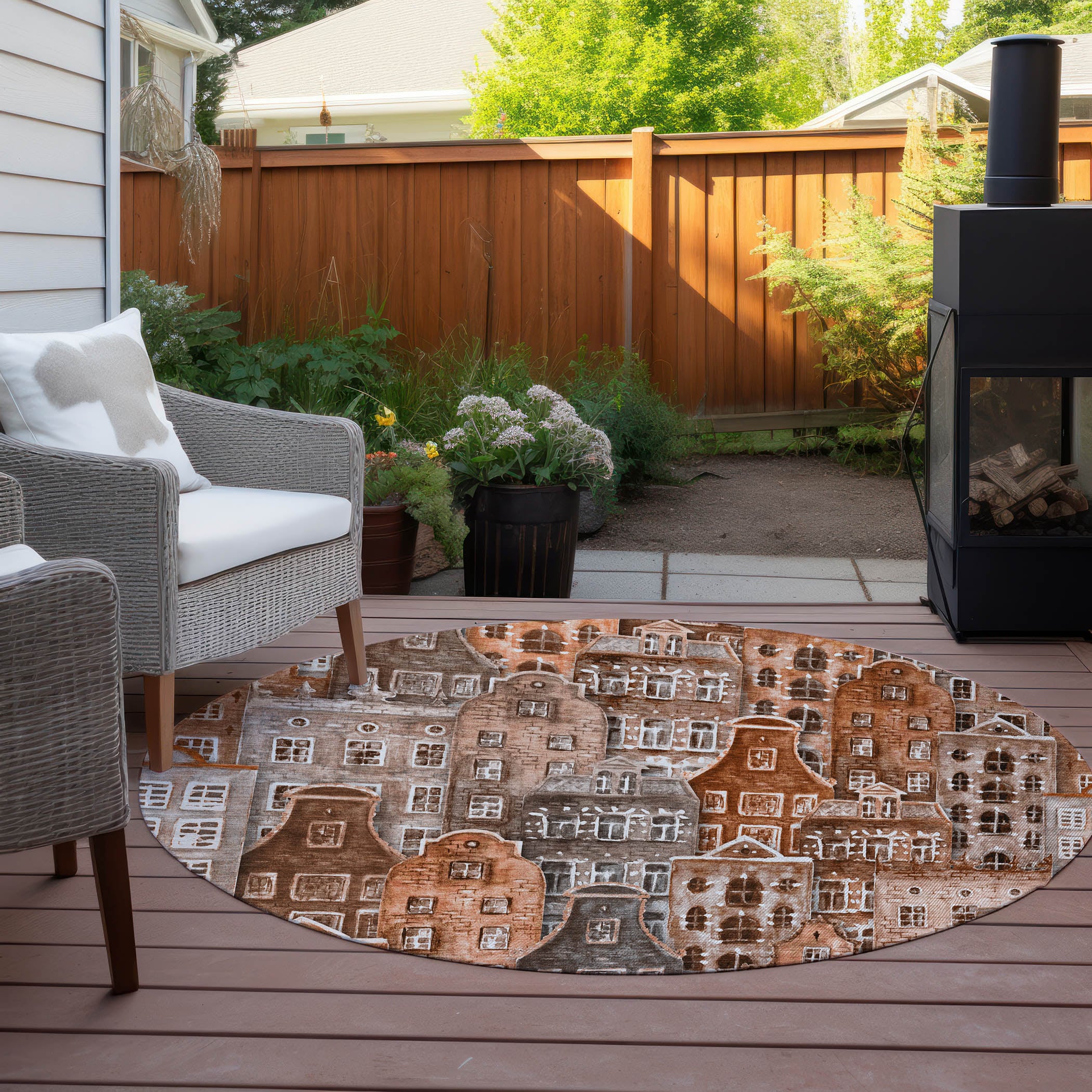 Addison Rugs ACN600PK8RO rugs - View #6