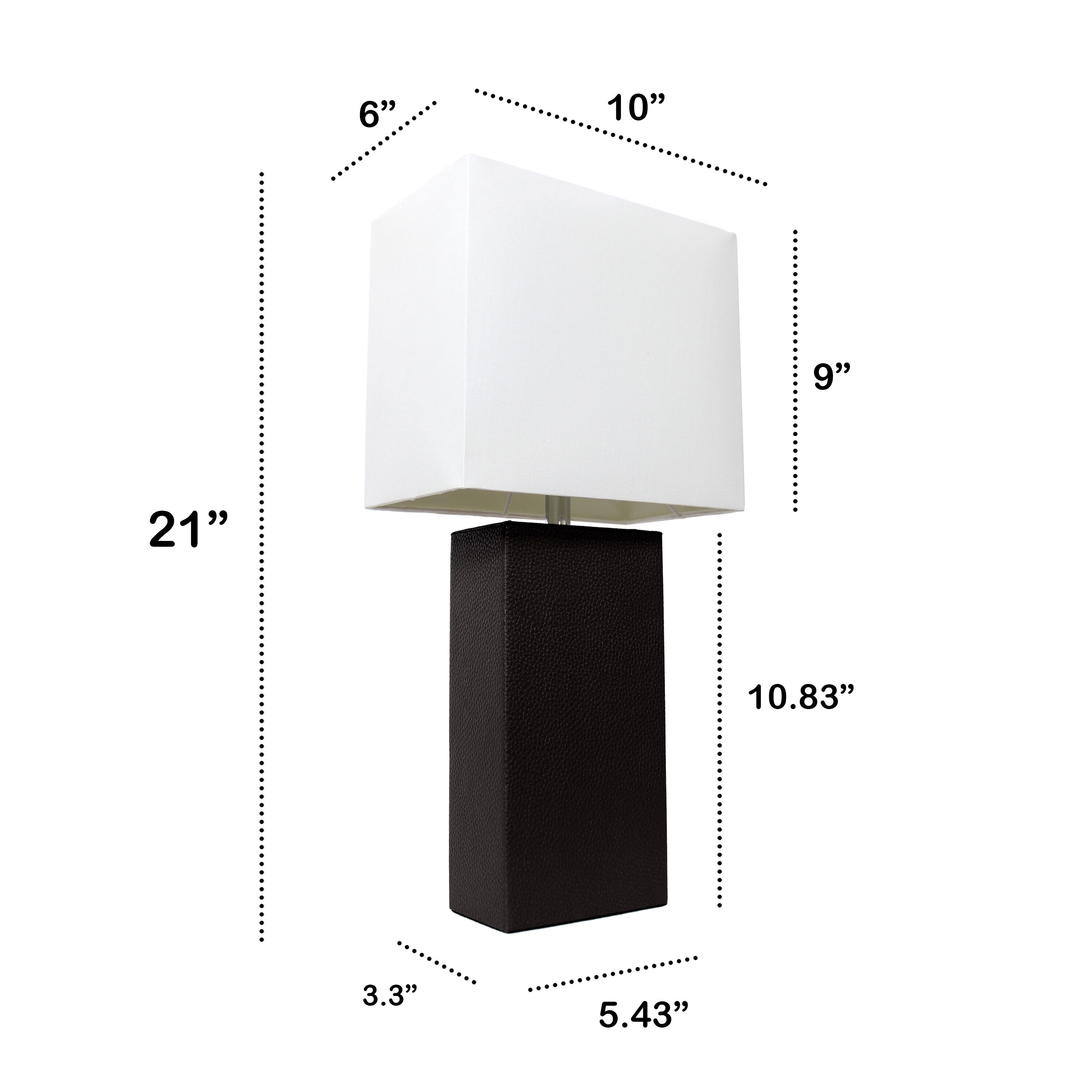 Lalia Home LHT-3008-BK Table-Lamps - View #9