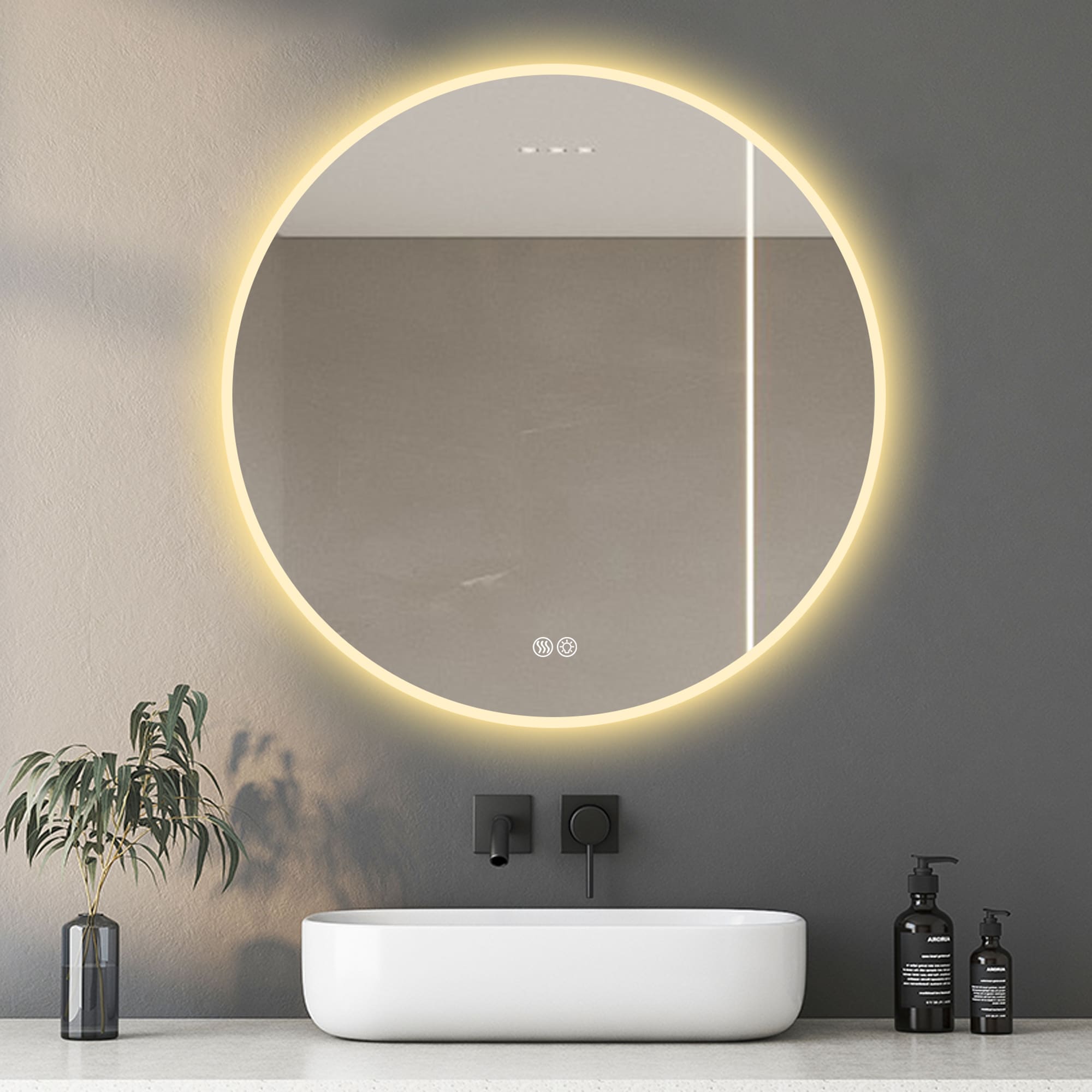 Bybafun YE3600011 Framed-Bath-Mirrors - View #4