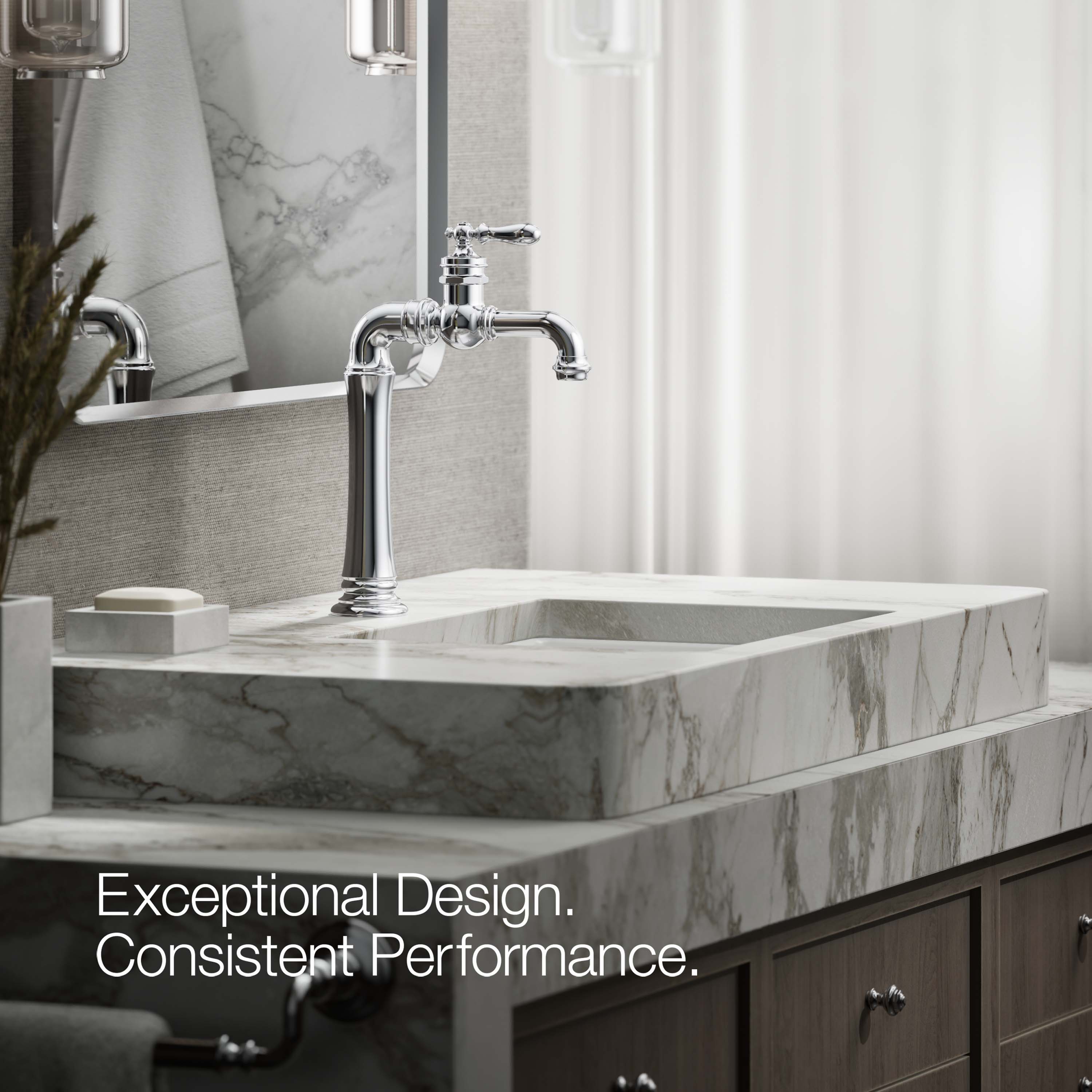 KOHLER 72763-9M-CP Lavatory-Faucets - View #3