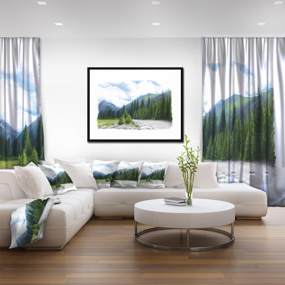 Designart FL11211-42-32-FLB Wall-Art - View #3